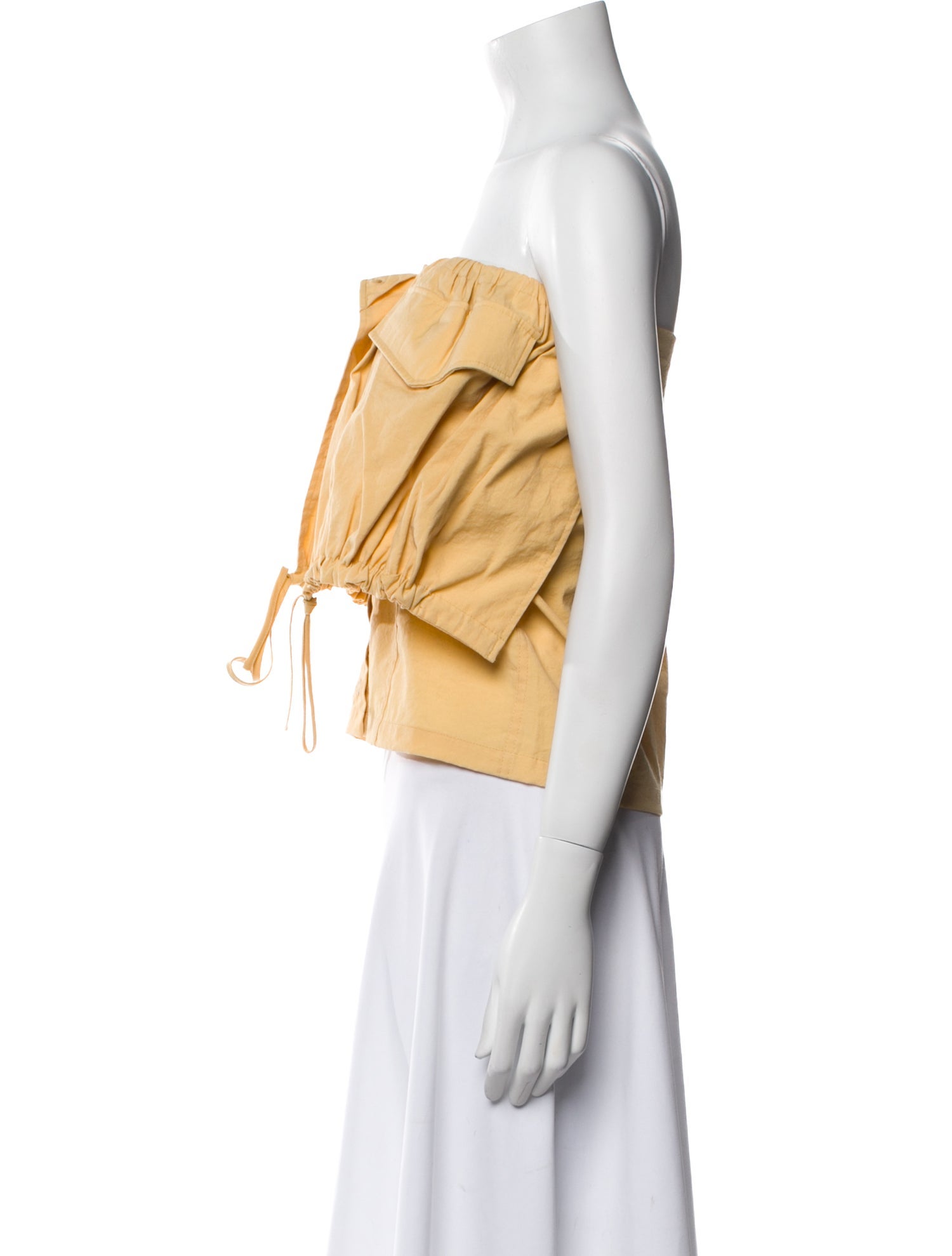 Jacquemus Strapless Crop Top