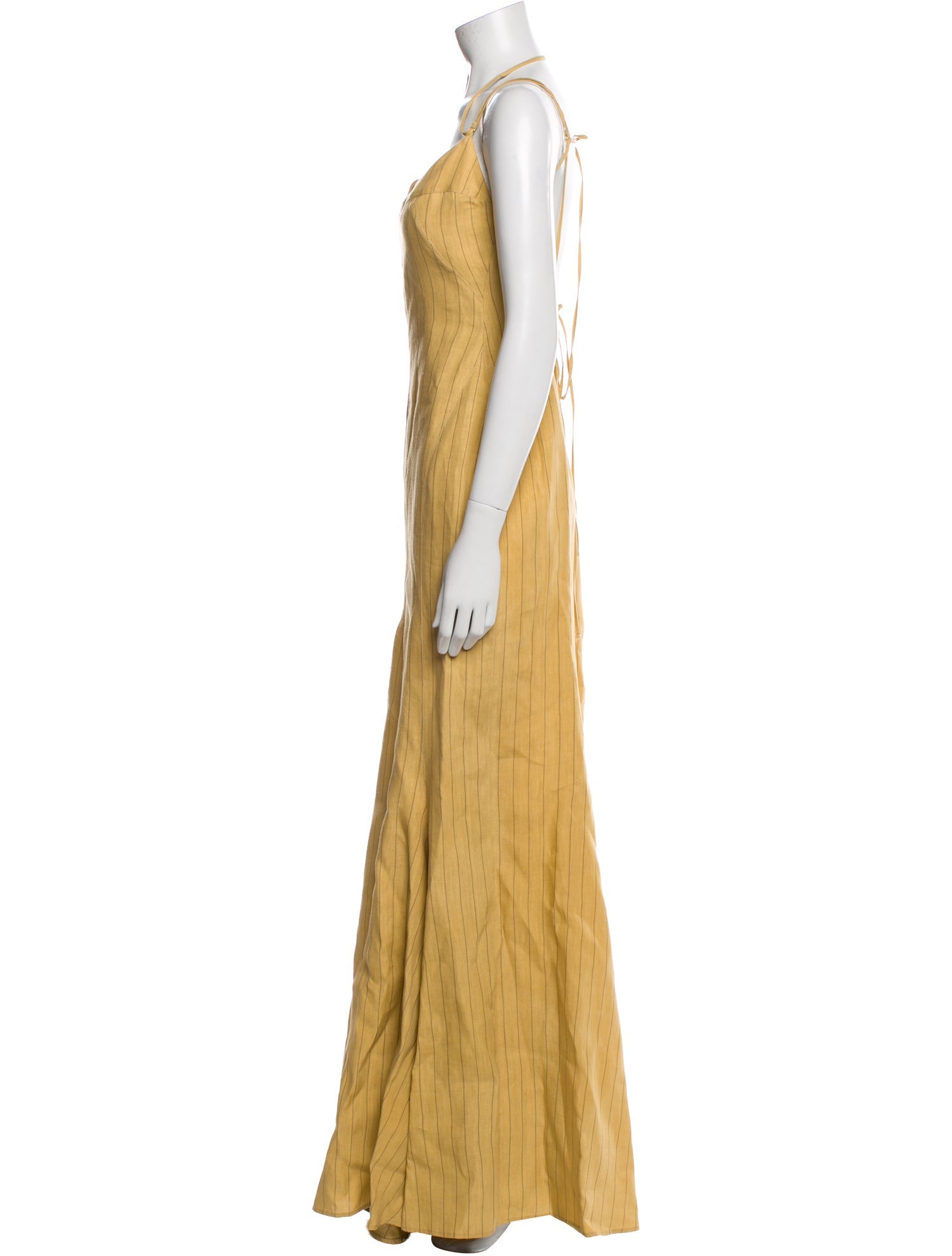 Jacquemus V-Neck Long Dress