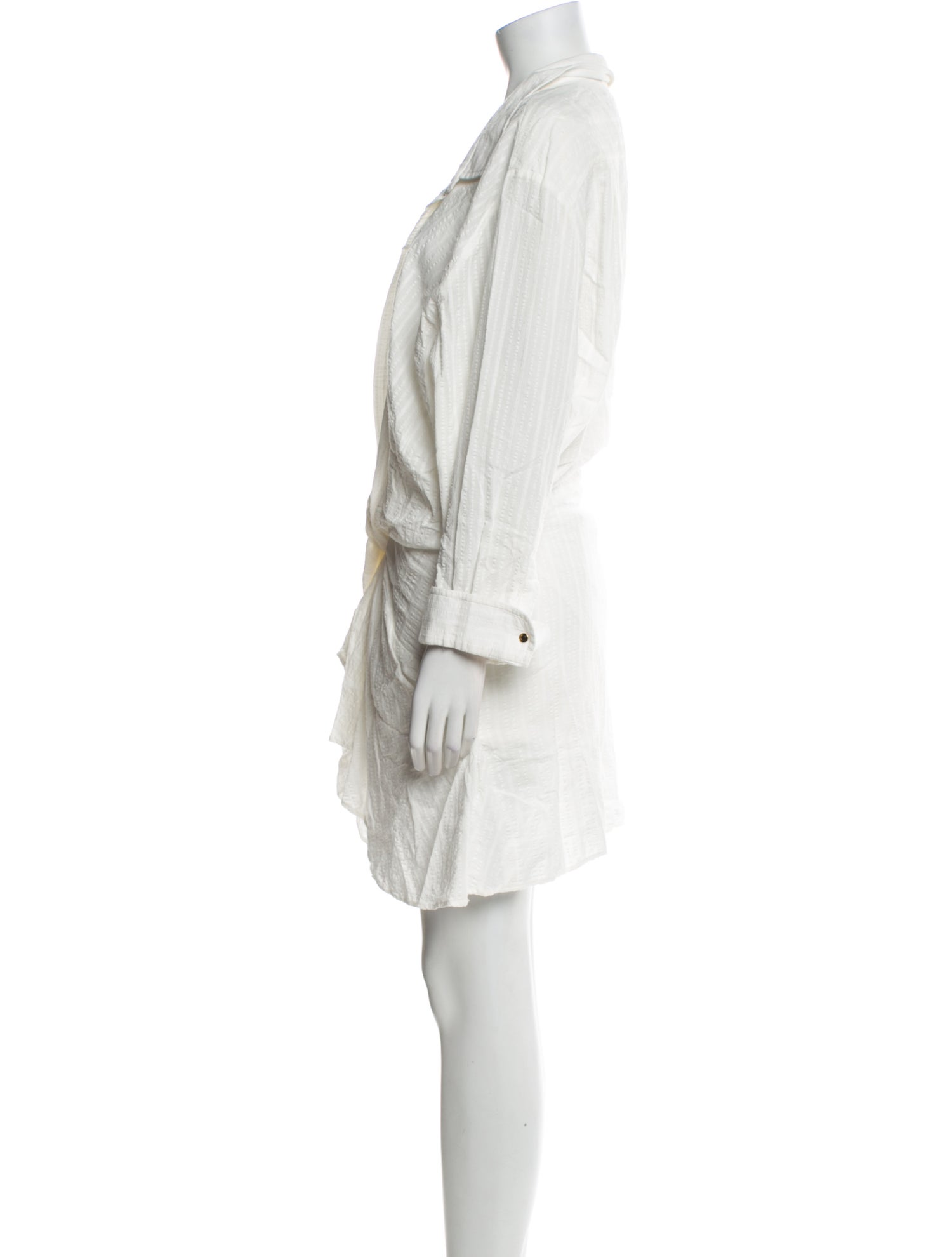 Jacquemus V-Neck Mini Dress