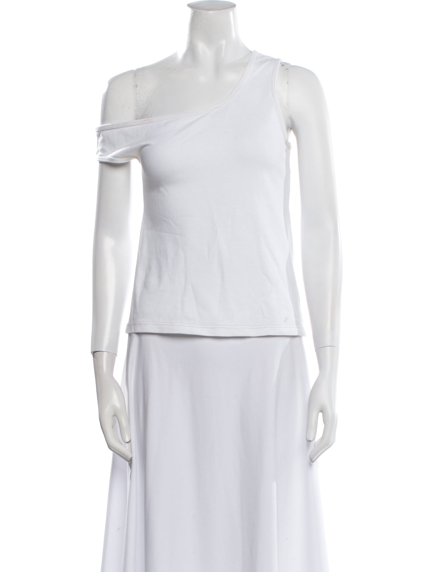 Jacquemus One-Shoulder Short Sleeve Top