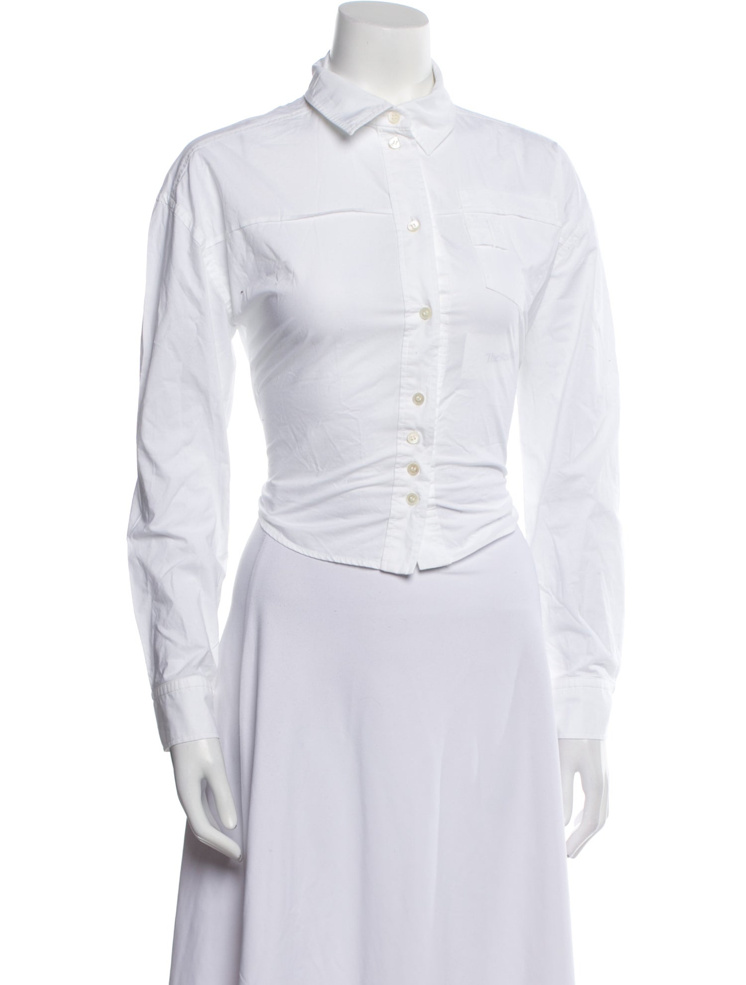 Jacquemus Long Sleeve Button-Up Top