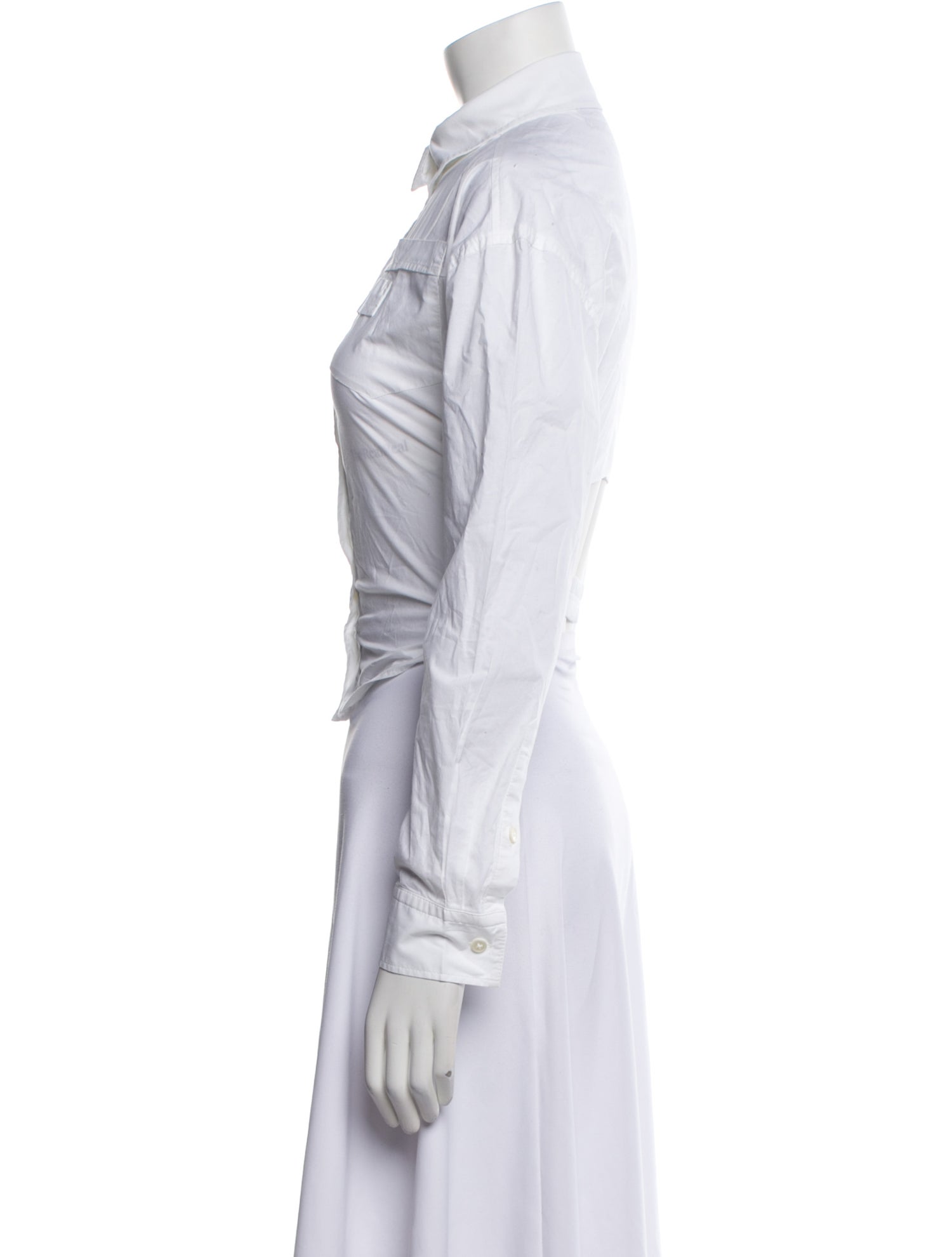 Jacquemus Long Sleeve Button-Up Top