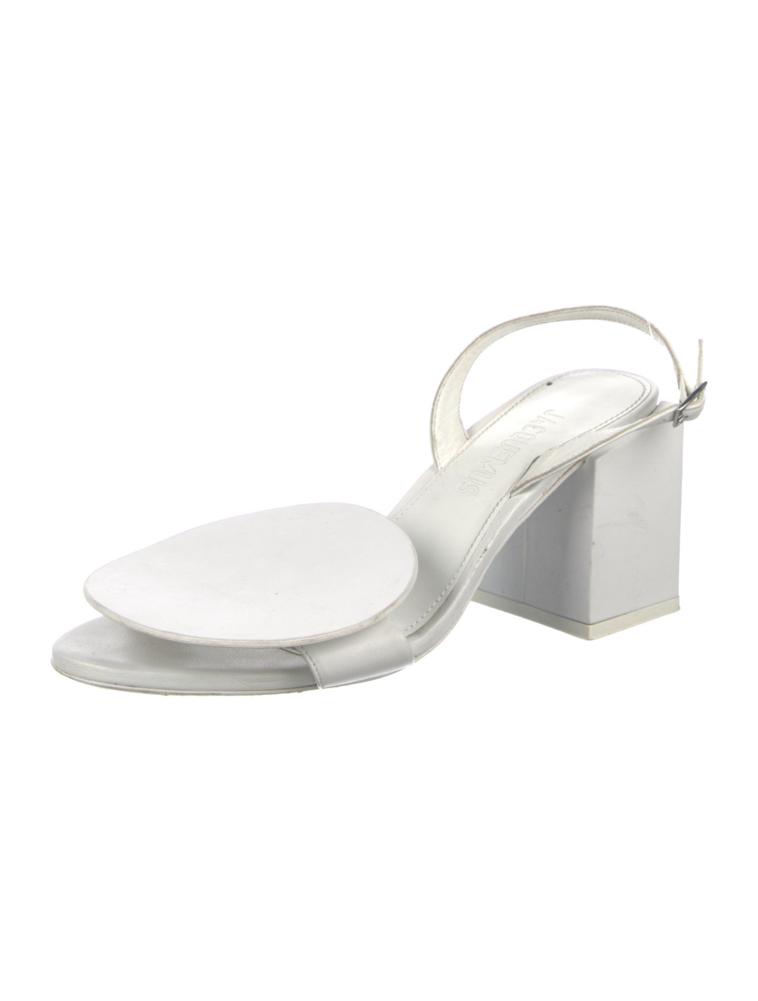 Jacquemus Leather Slingback Sandals