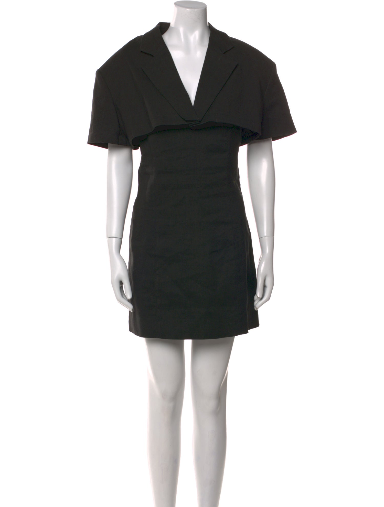 Jacquemus V-Neck Mini Dress