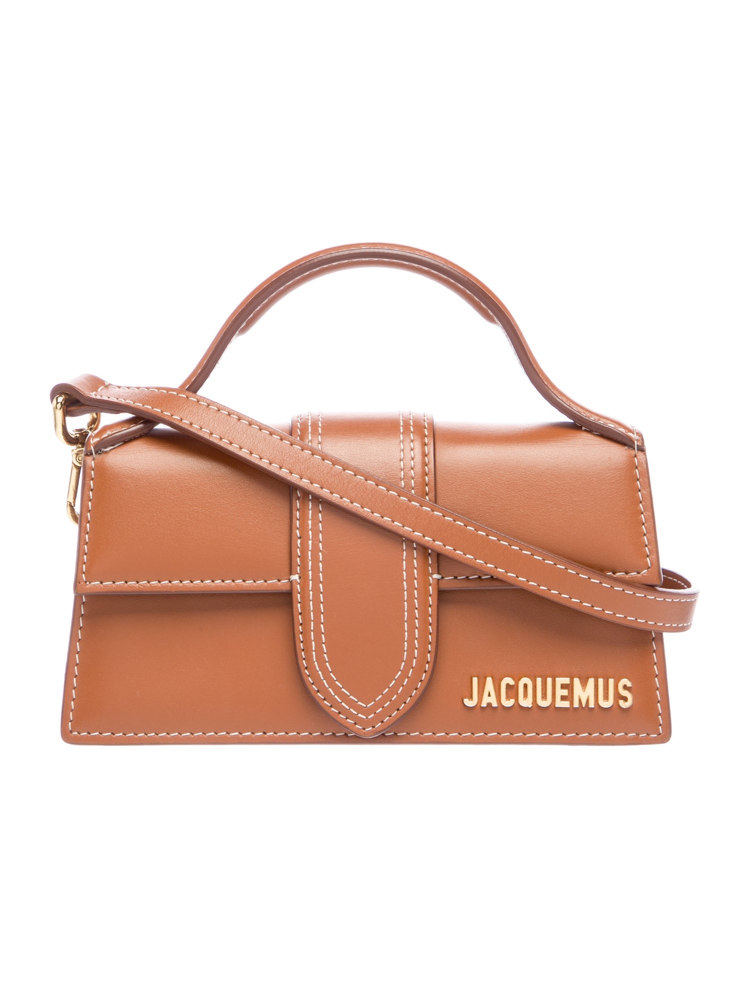 Jacquemus Leather Top Handle Bag