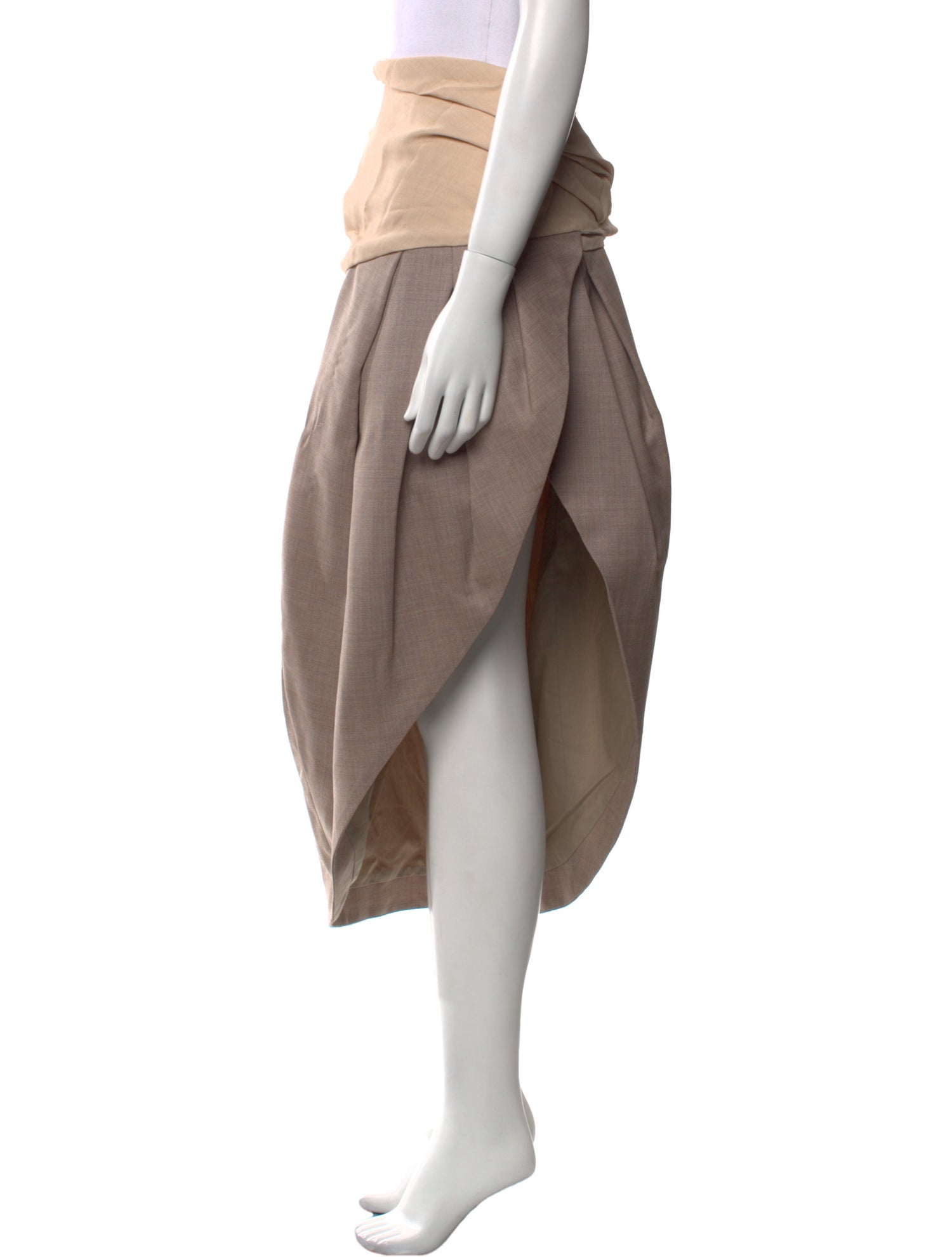 Jacquemus Wool Long Skirt