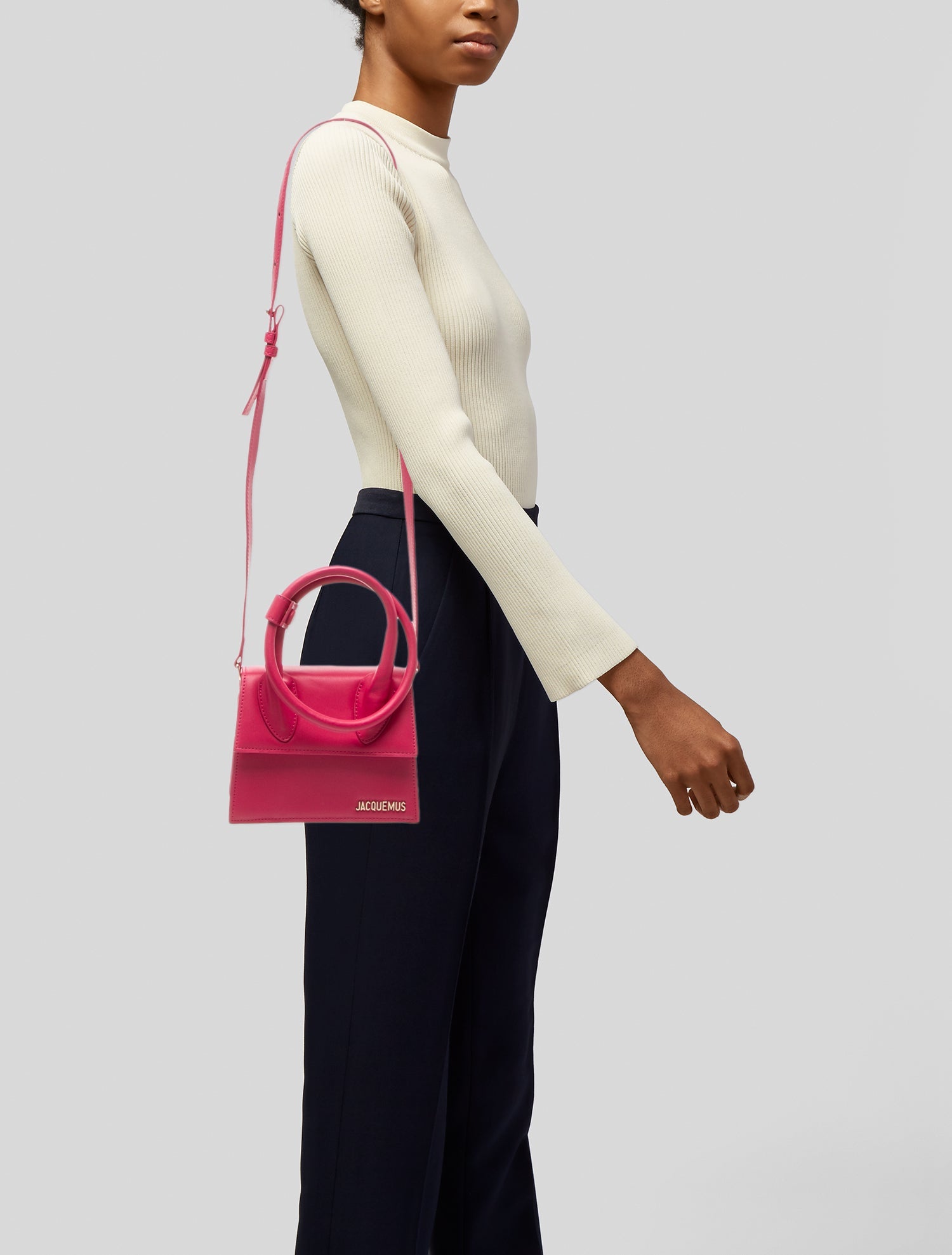 Jacquemus Leather Crossbody Bag