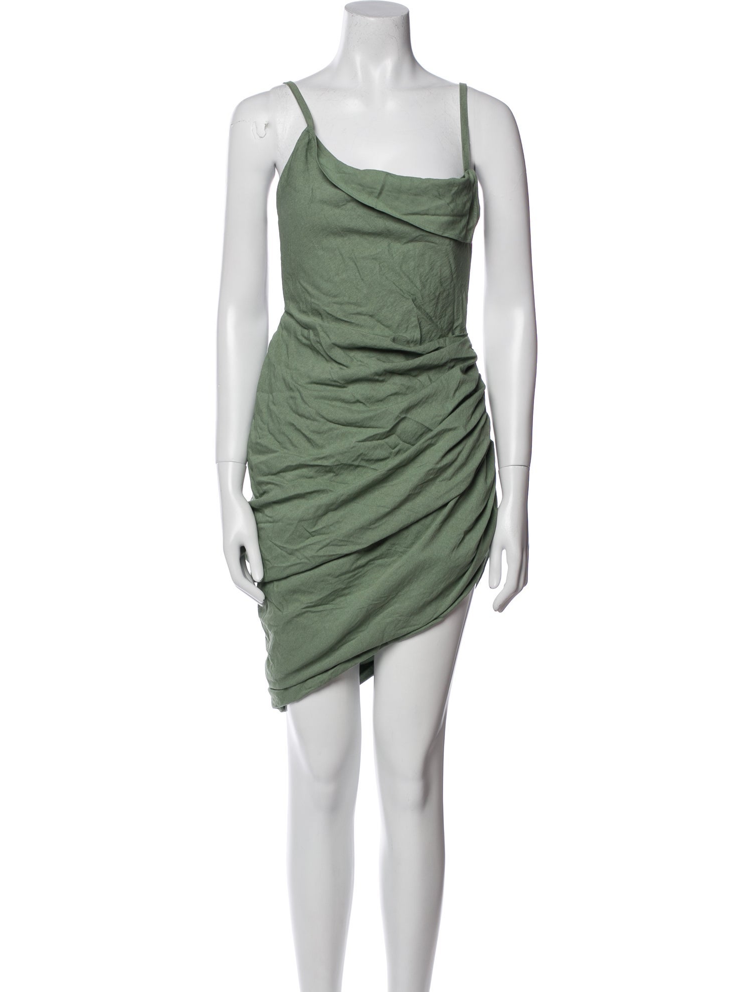 Jacquemus Cowl Neck Midi Length Dress