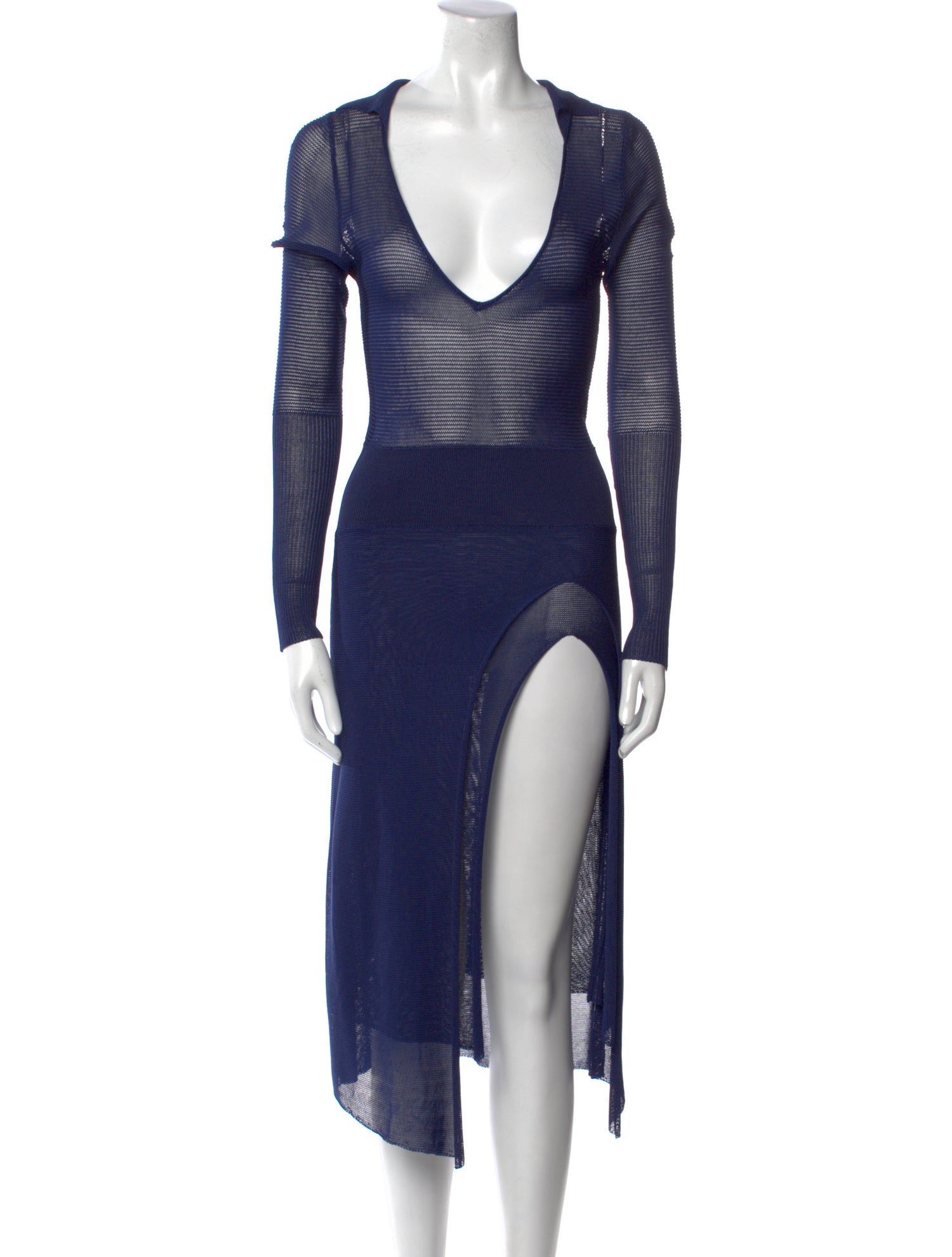 Jacquemus V-Neck Midi Length Dress