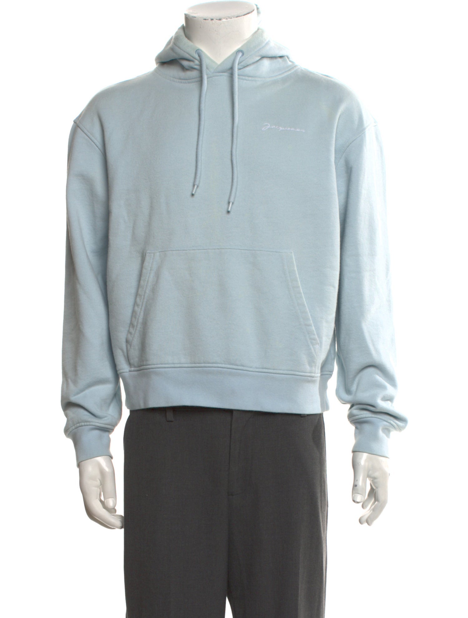 Jacquemus Mock Neck Long Sleeve Hoodie