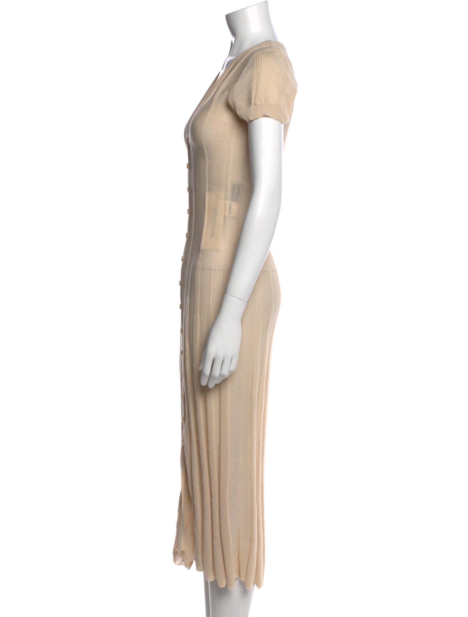 Jacquemus V-Neck Long Dress