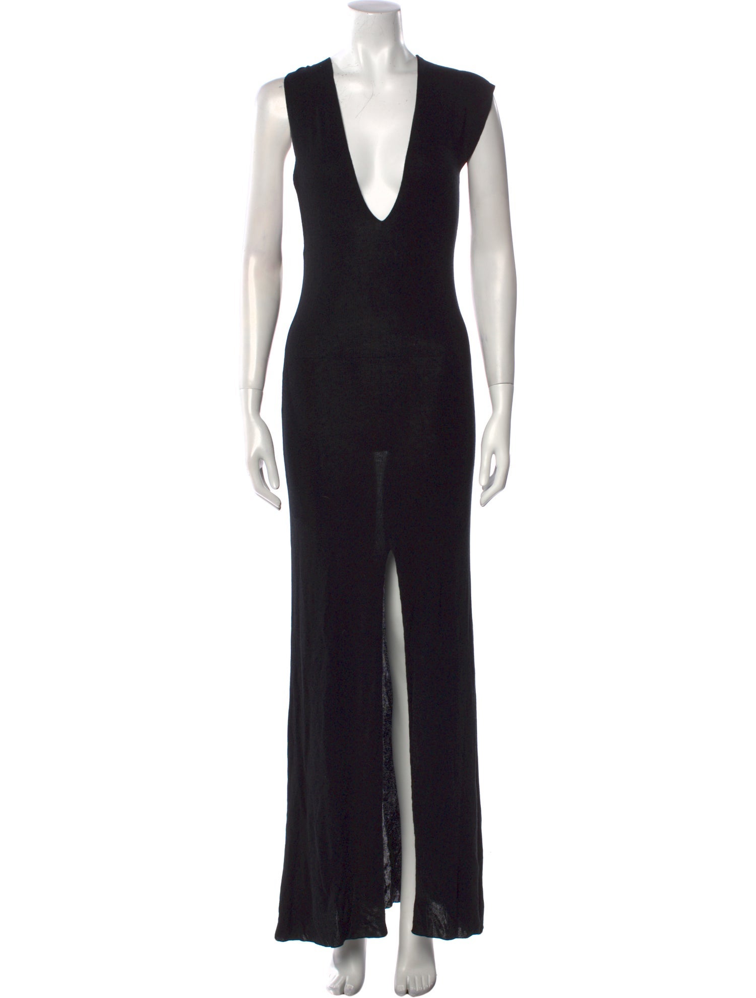 Jacquemus V-Neck Long Dress