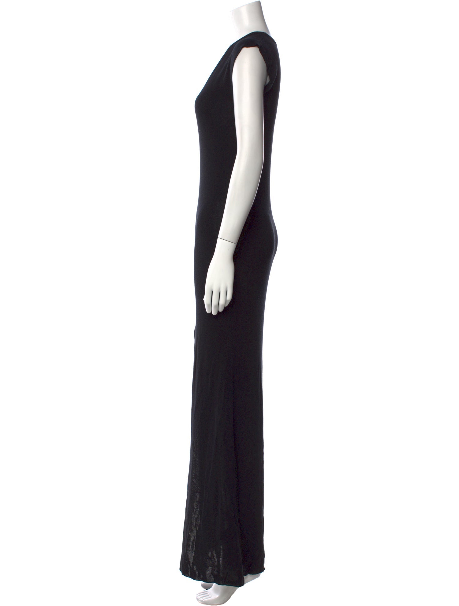 Jacquemus V-Neck Long Dress