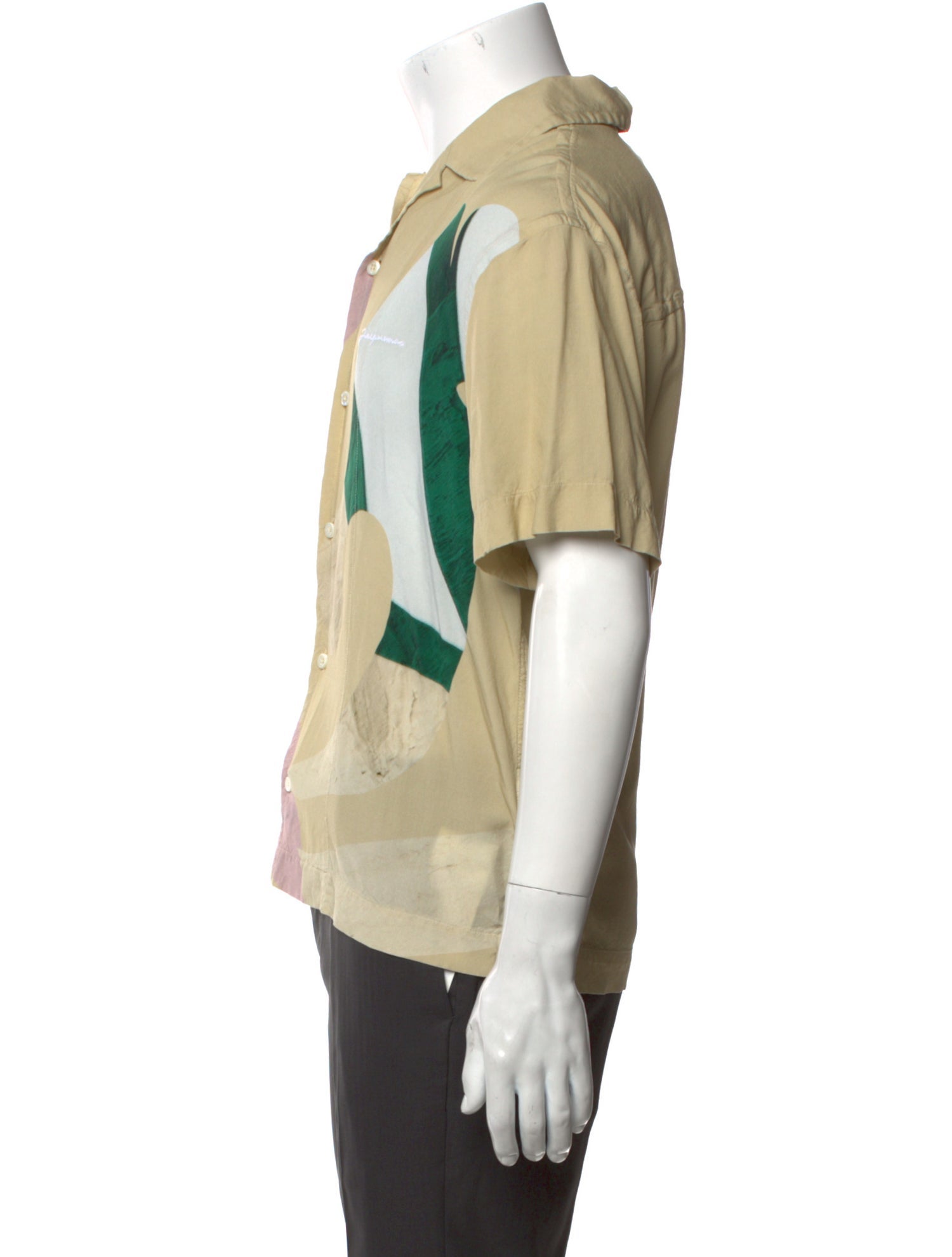 Jacquemus Graphic Print Short Sleeve Shirt