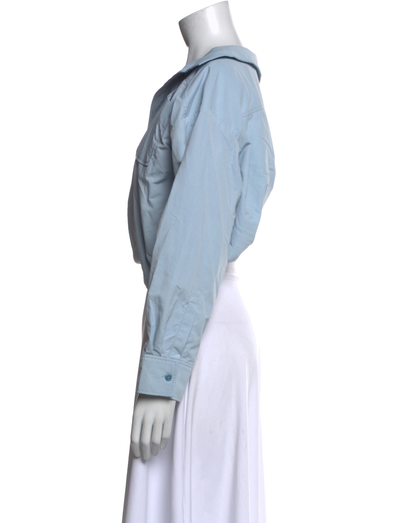 Jacquemus V-Neck Long Sleeve Sweatshirt