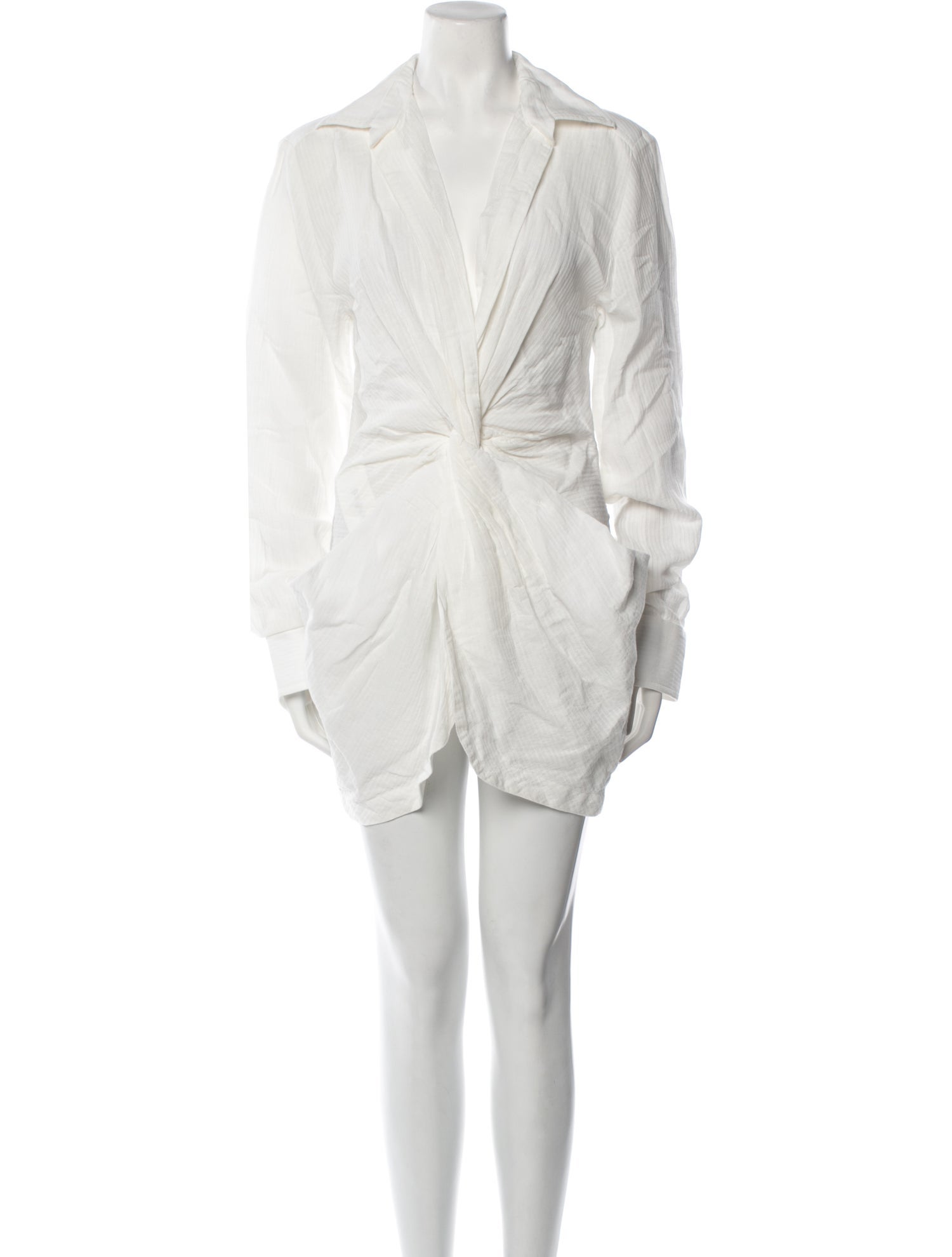 Jacquemus Linen Mini Dress