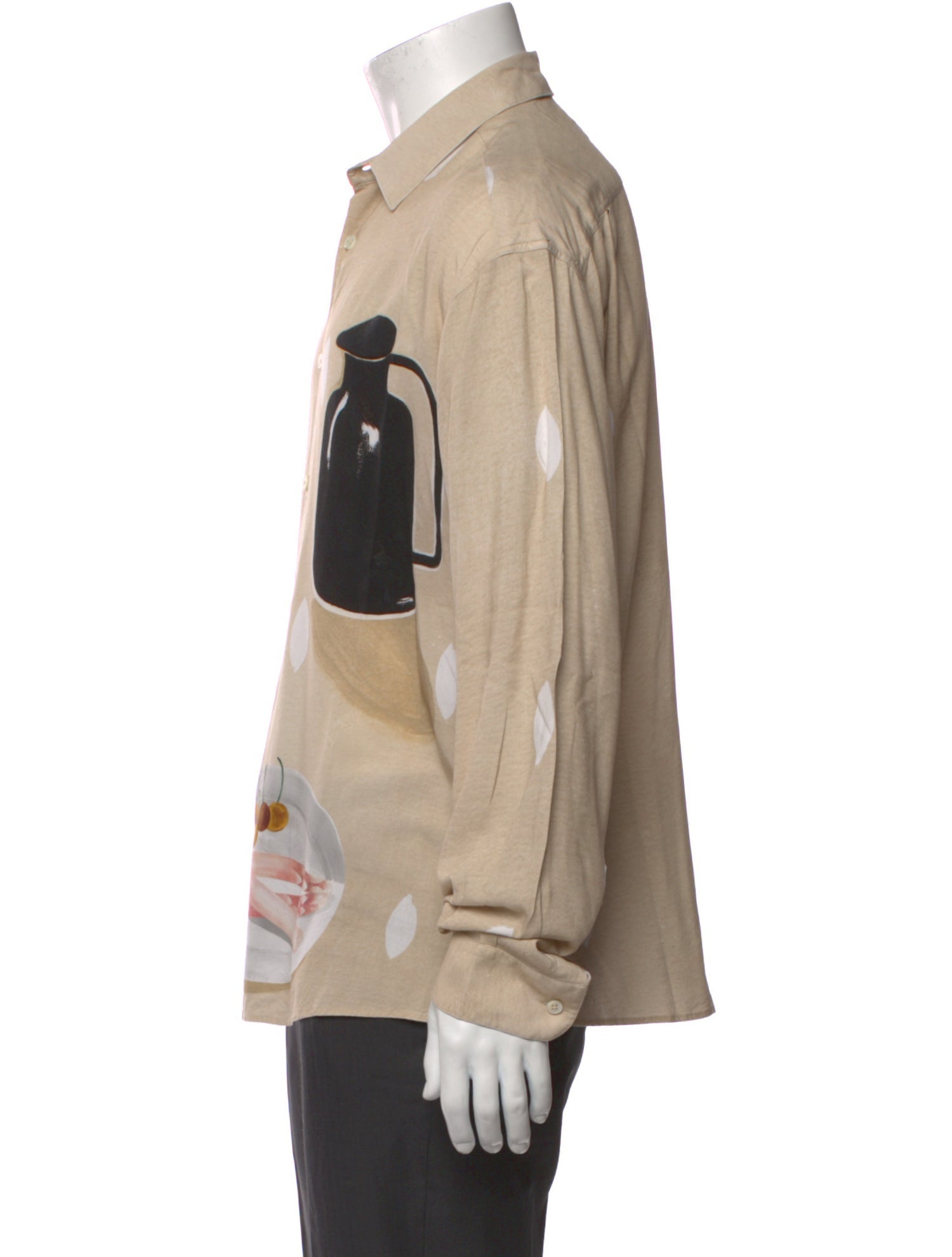 Jacquemus Printed Long Sleeve Shirt