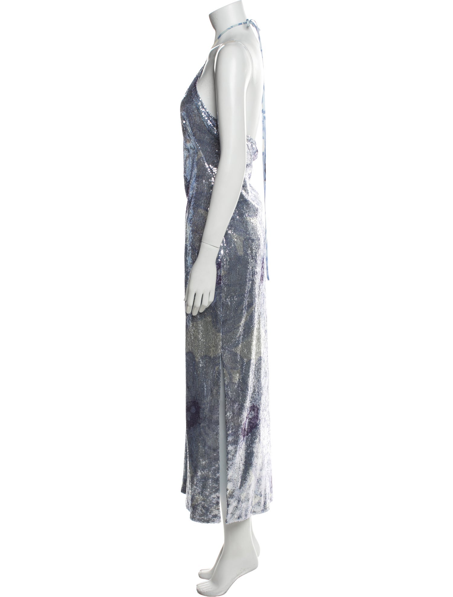 Jacquemus Floral Print Long Dress
