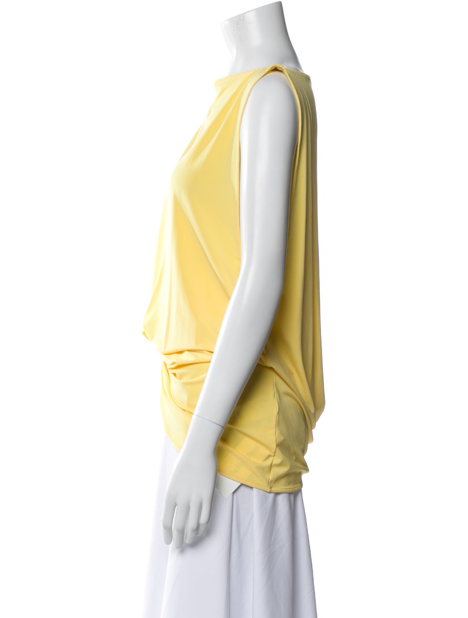 Jacquemus Silk Cowl Neck Top