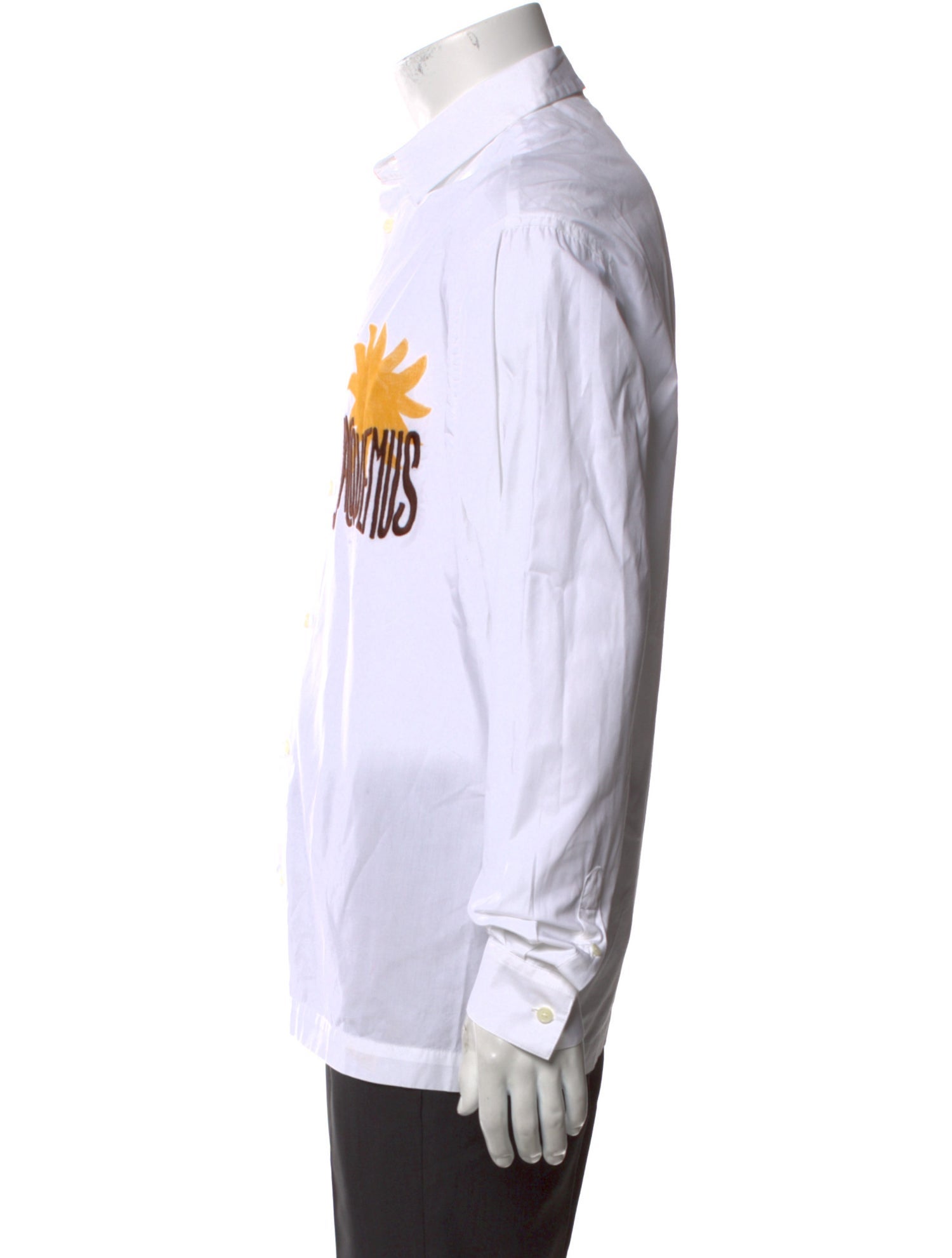 Jacquemus Graphic Print Long Sleeve Shirt
