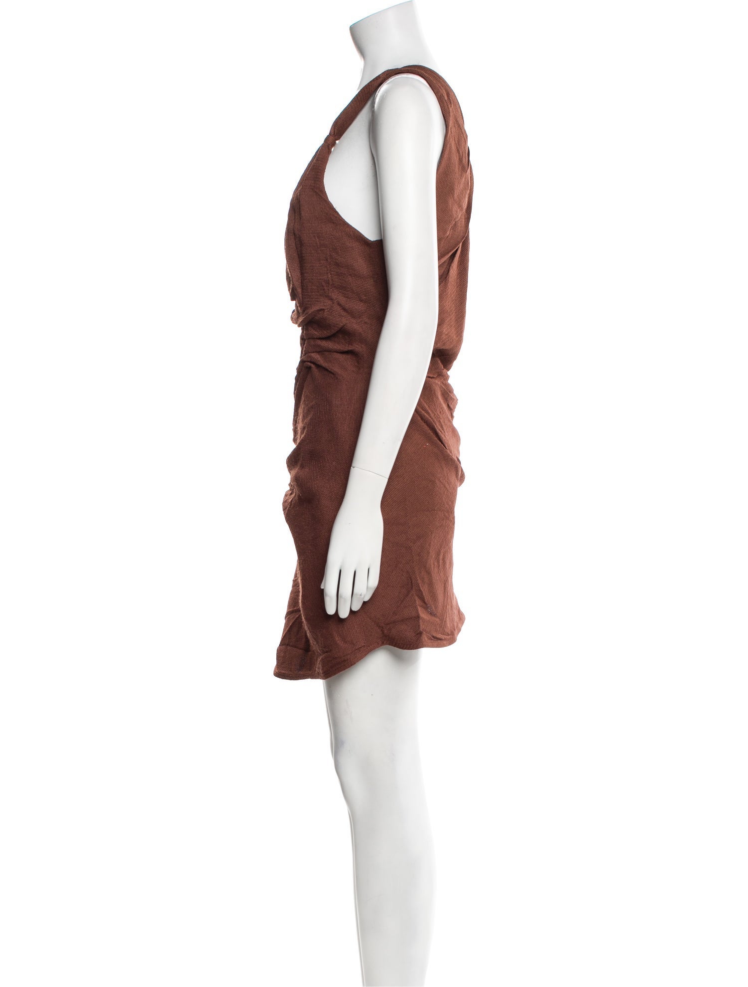 Jacquemus Scoop Neck Mini Dress