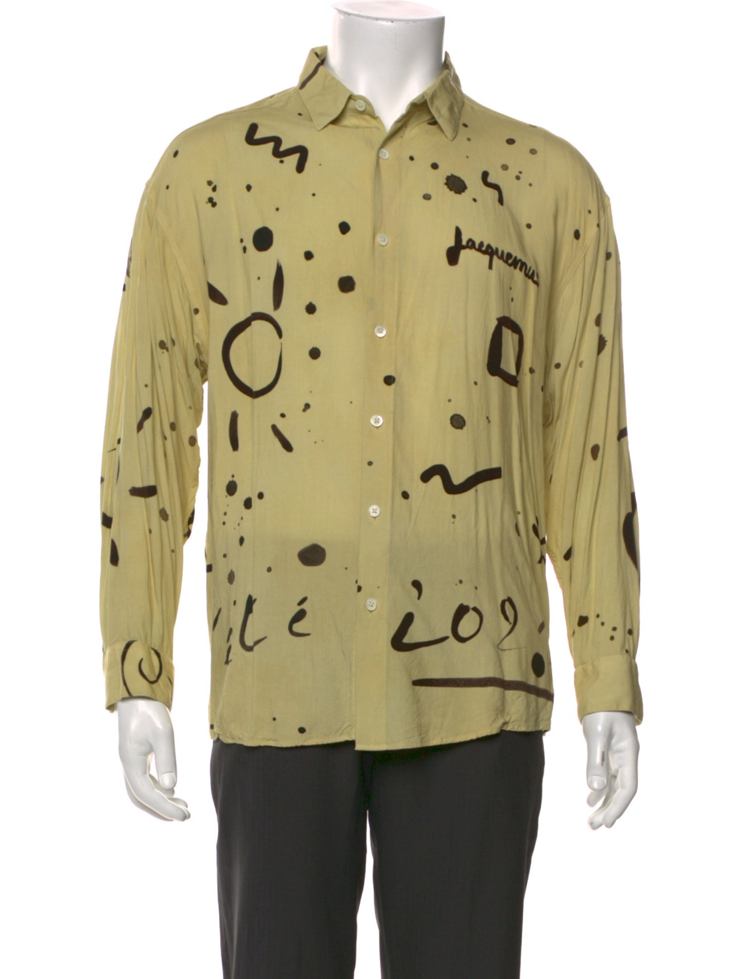 Jacquemus Printed Long Sleeve Shirt