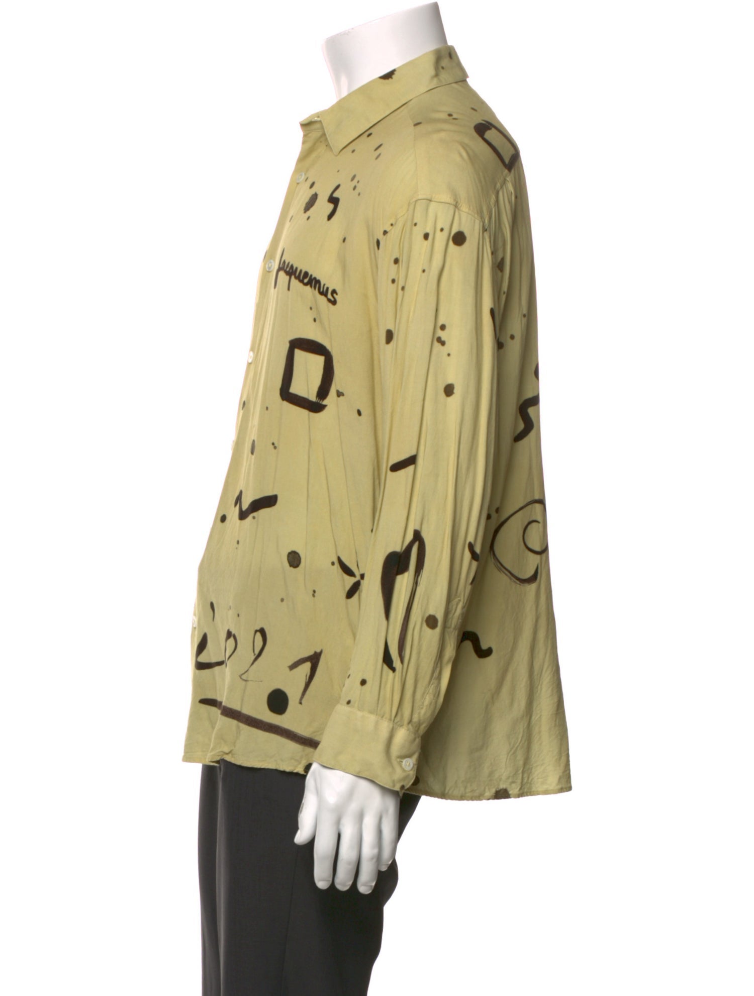 Jacquemus Printed Long Sleeve Shirt