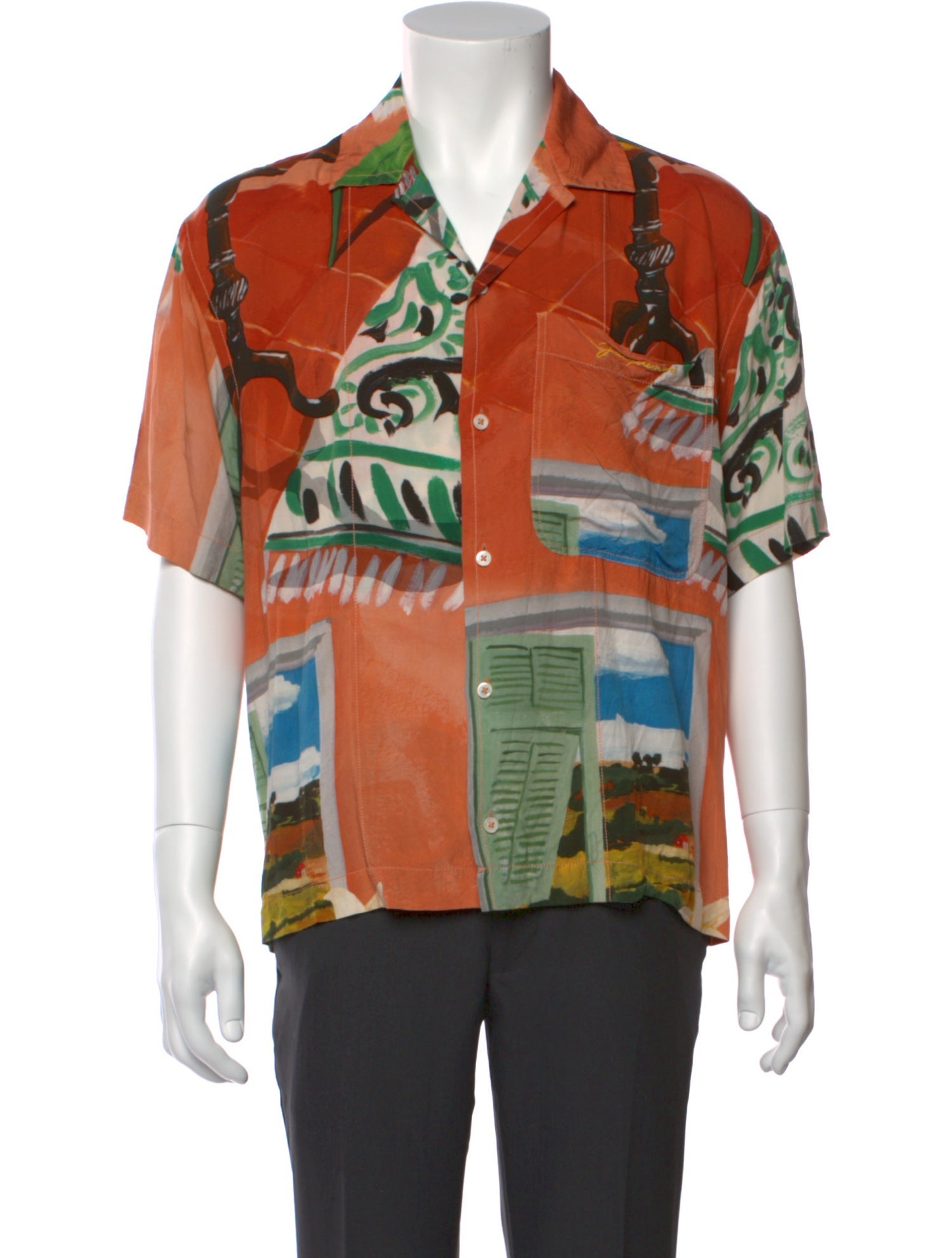 Jacquemus Printed Short Sleeve Shirt