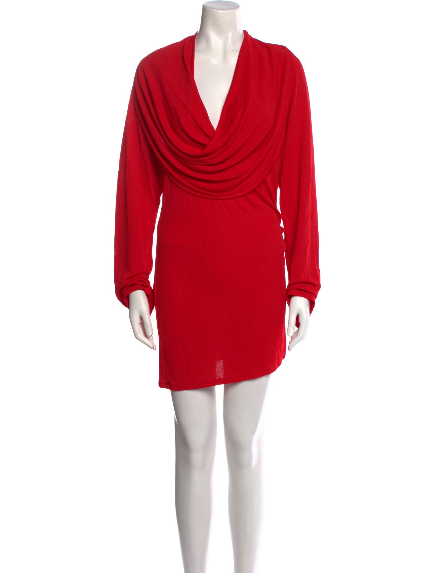 Jacquemus Cowl Neck Mini Dress