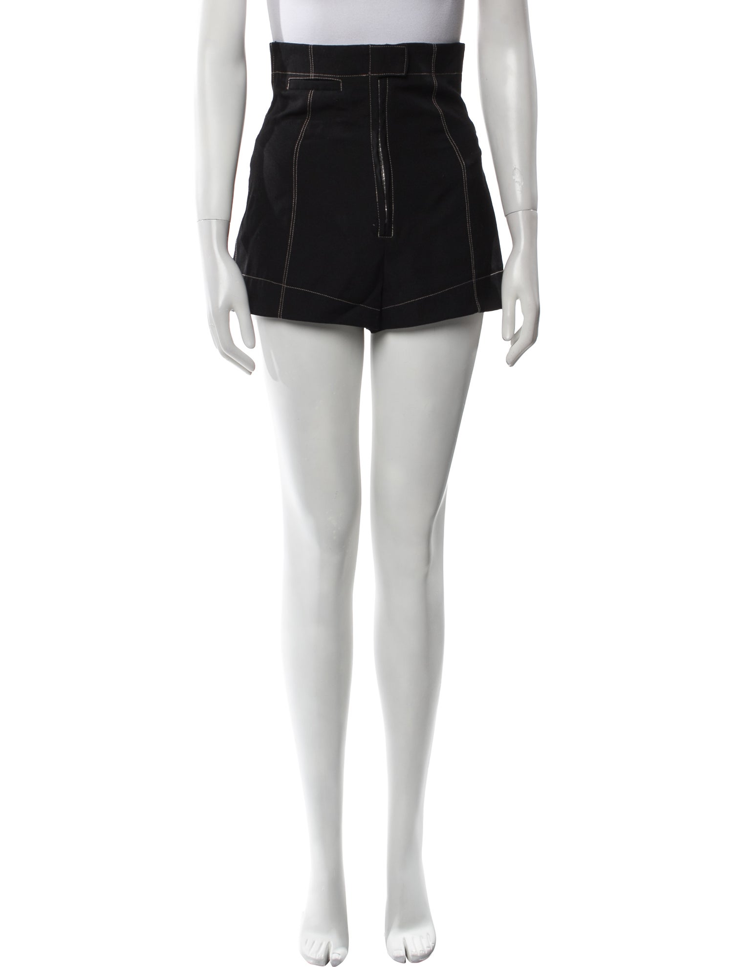 Jacquemus Virgin Wool Mini Shorts