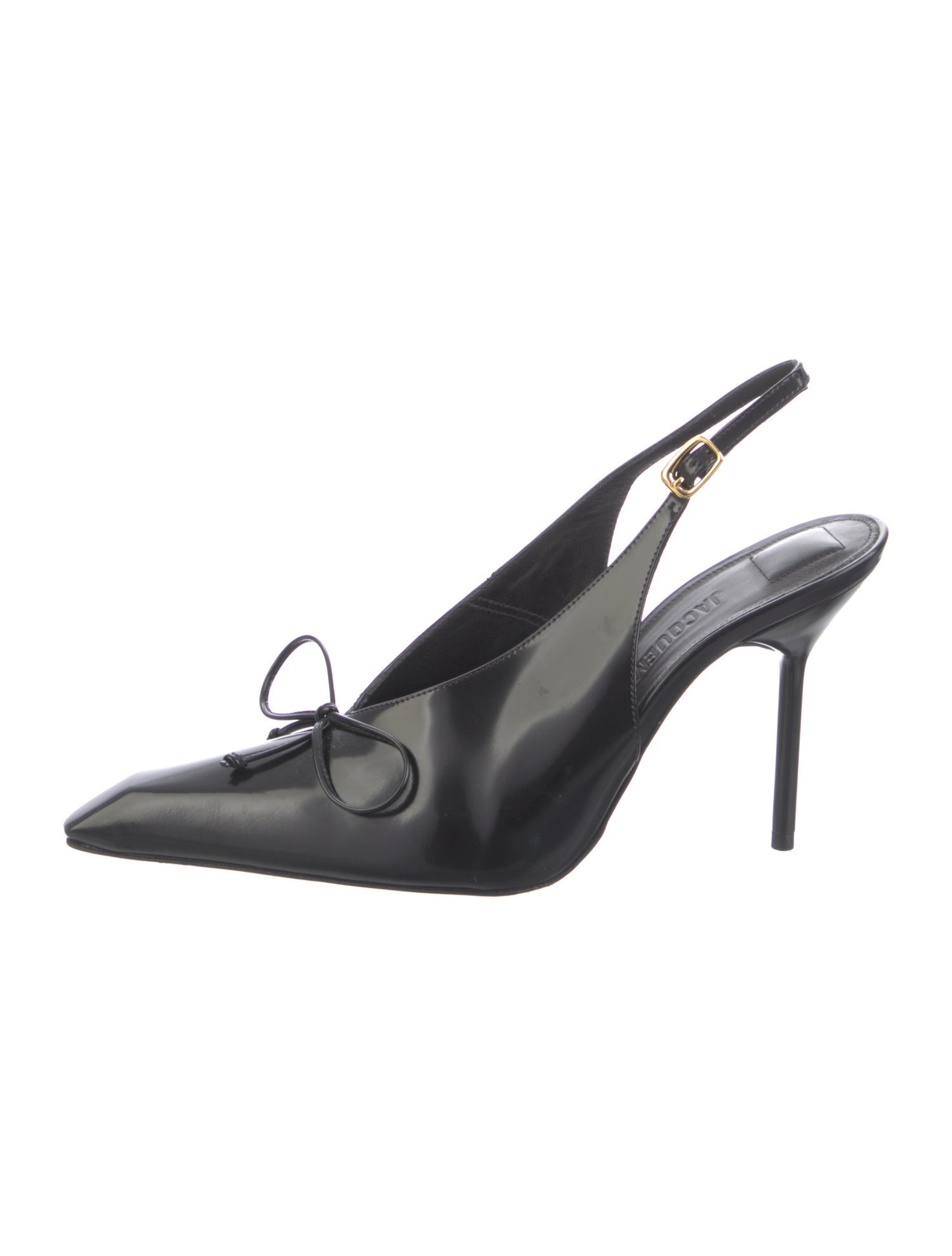 Jacquemus Leather Slingback Pumps