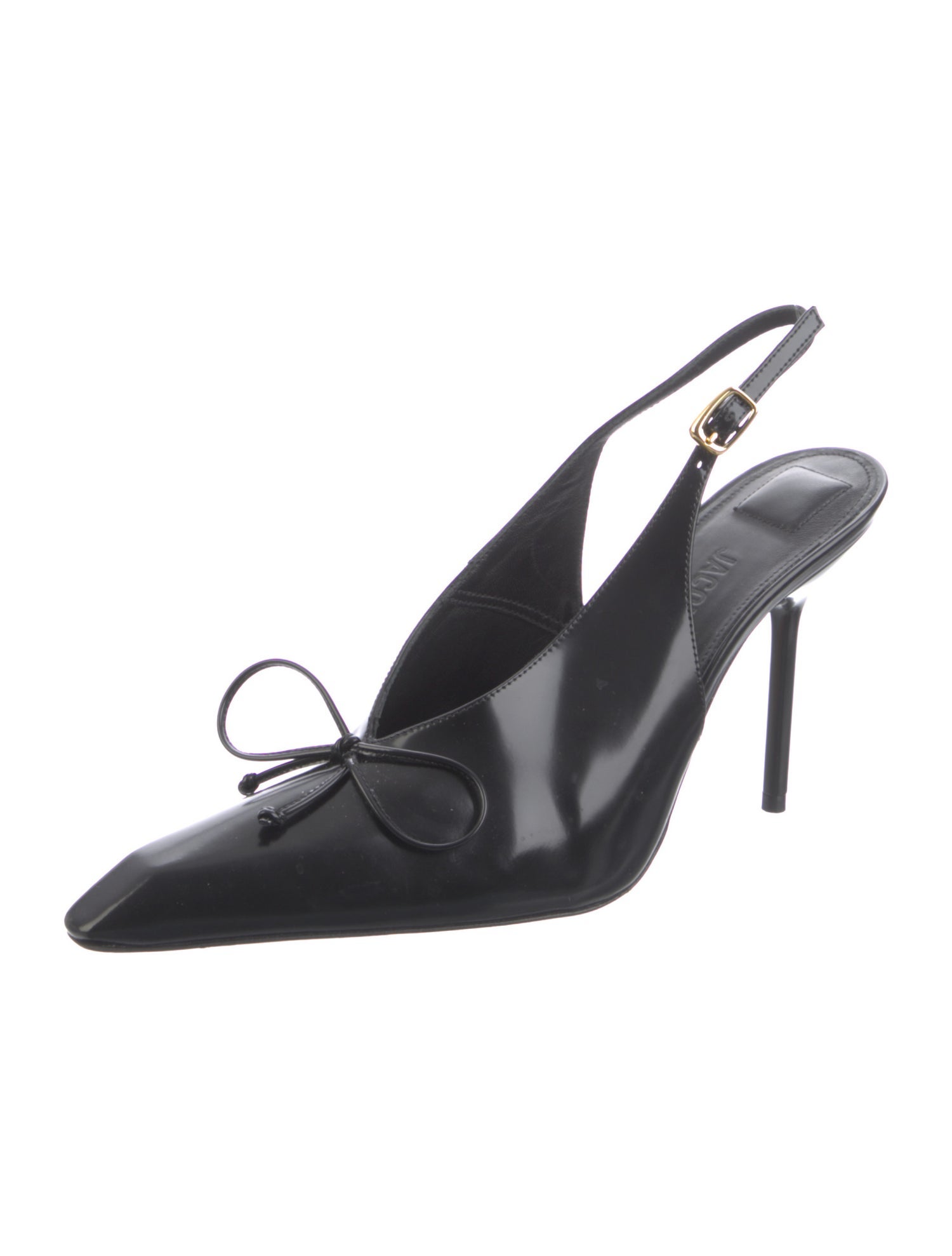 Jacquemus Leather Slingback Pumps