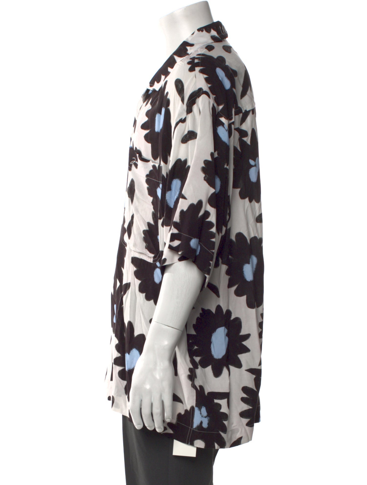 Jacquemus Floral Print Short Sleeve Shirt