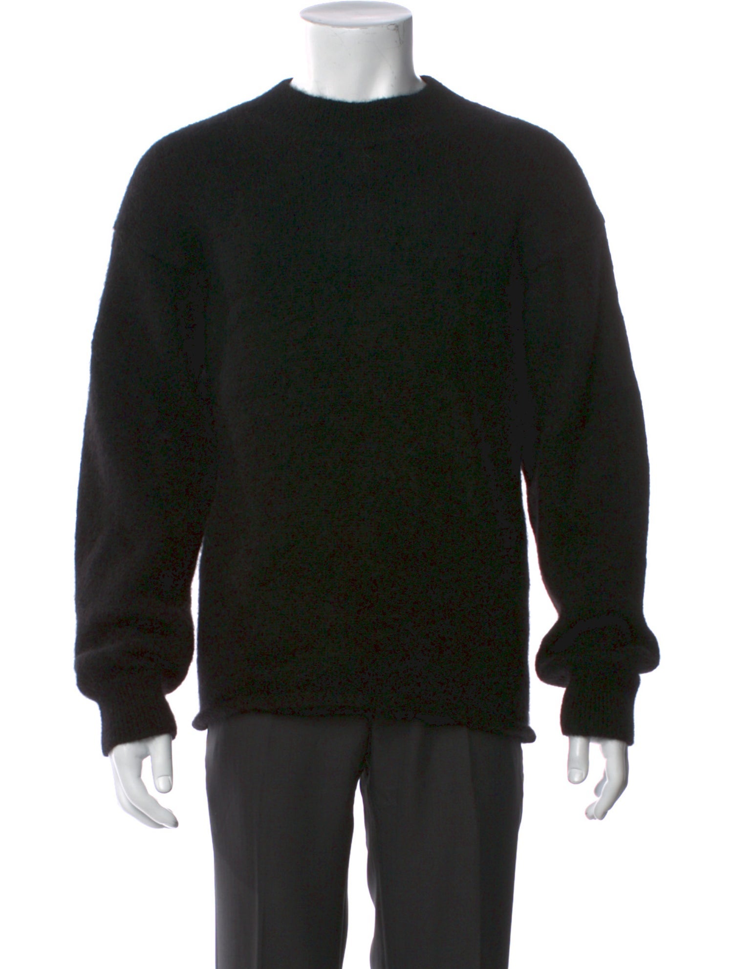 Jacquemus Crew Neck Long Sleeve Pullover