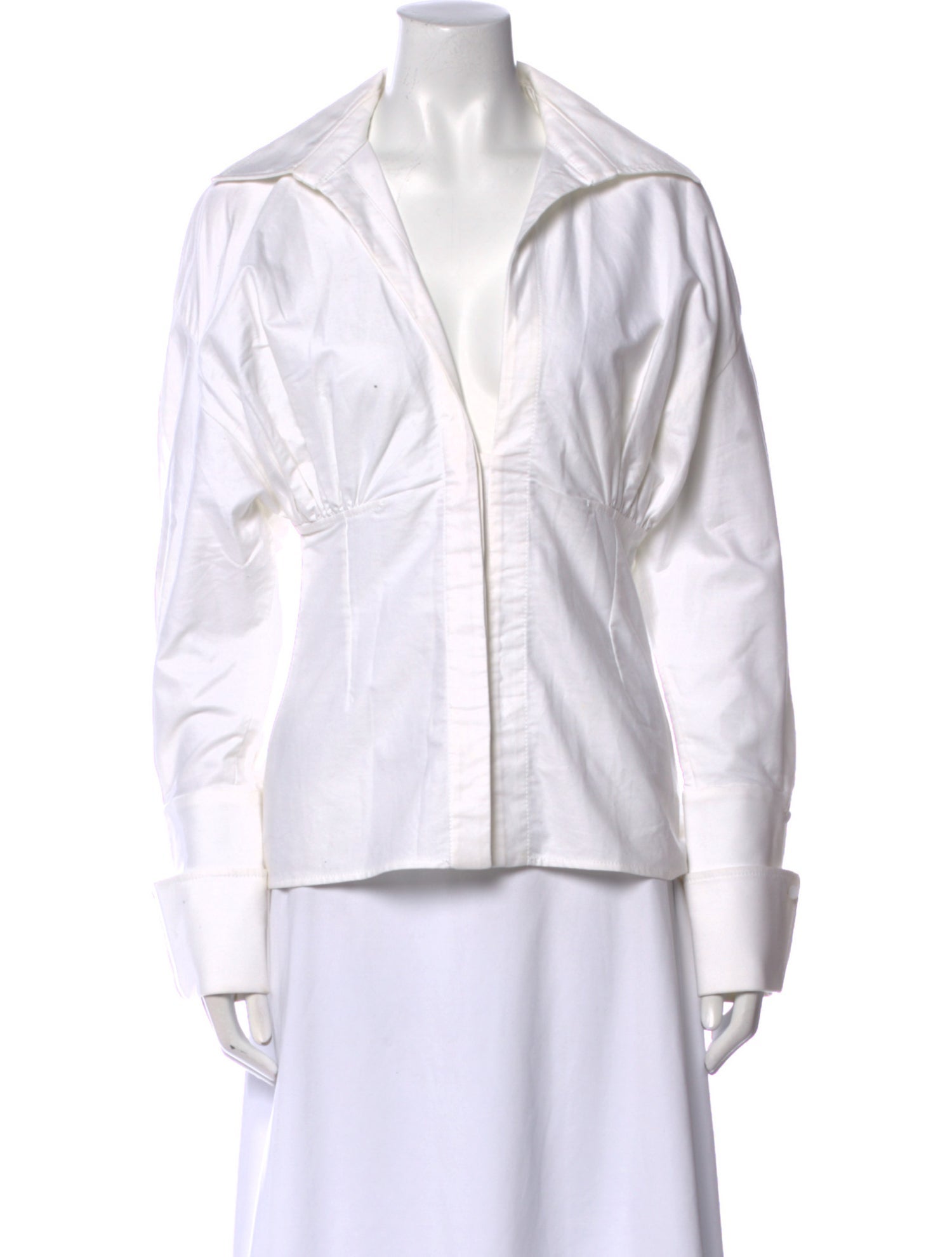 Jacquemus Long Sleeve Button-Up Top