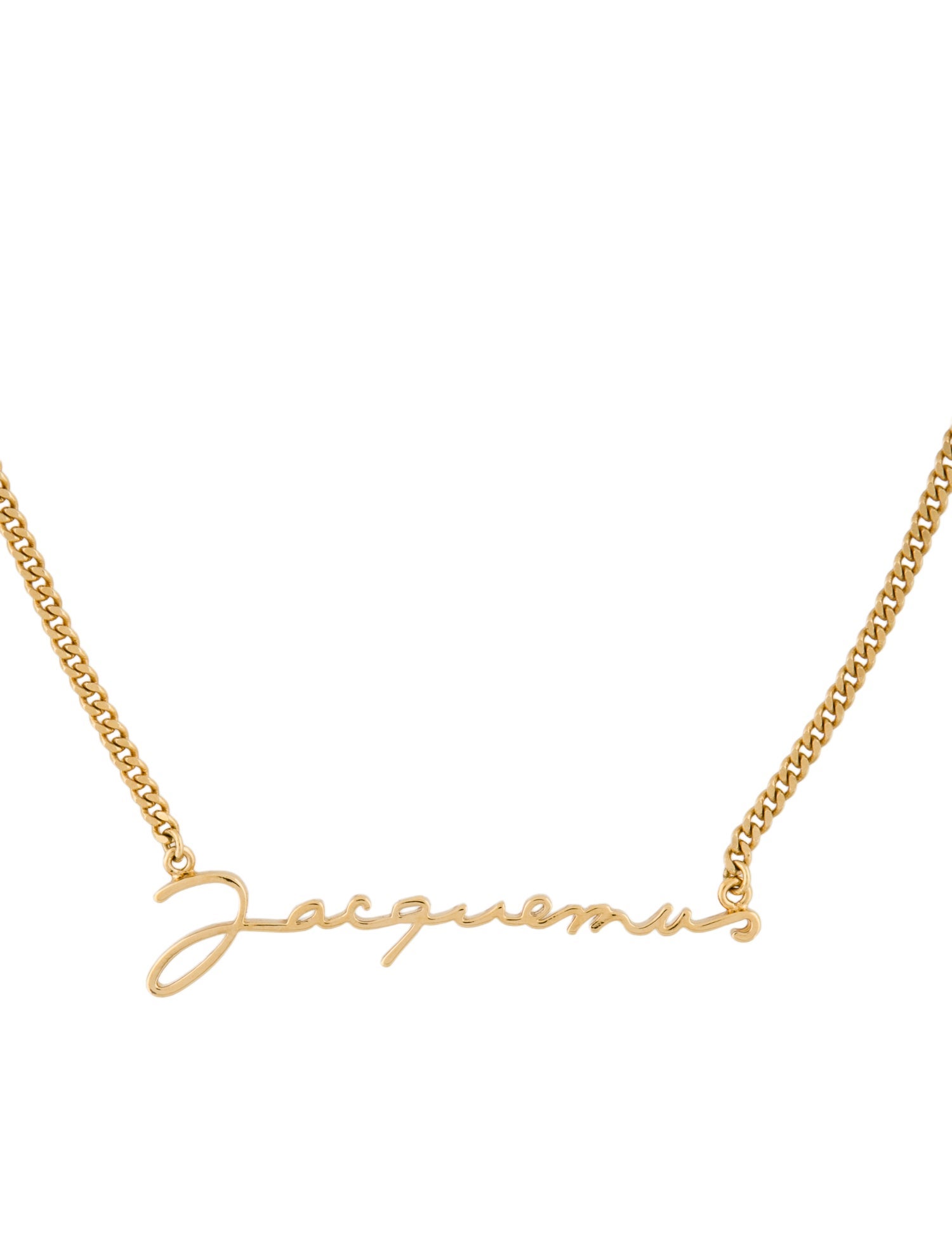 Jacquemus 'Jacquemus' Logo Chain Necklace