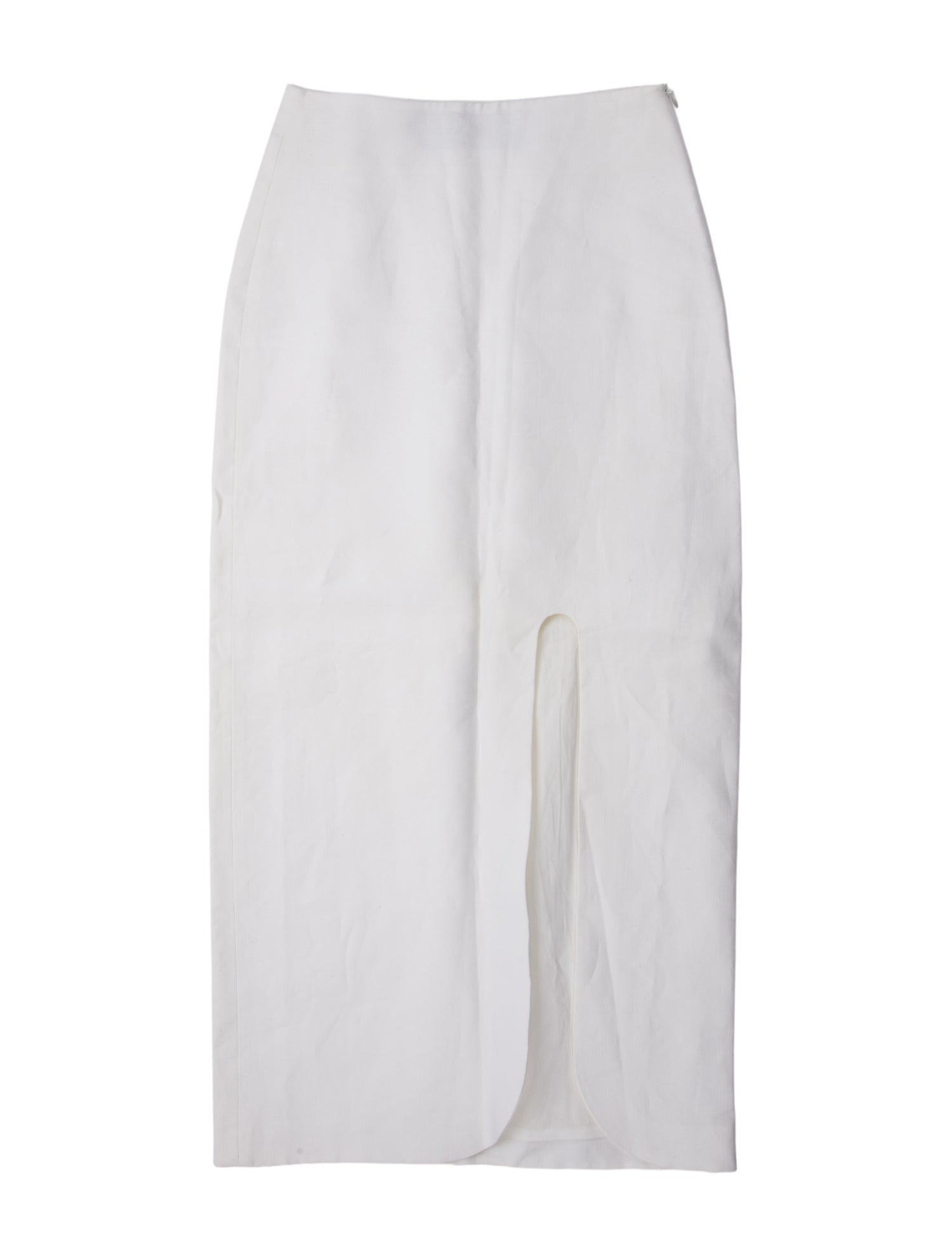 Jacquemus Linen Midi Length Skirt