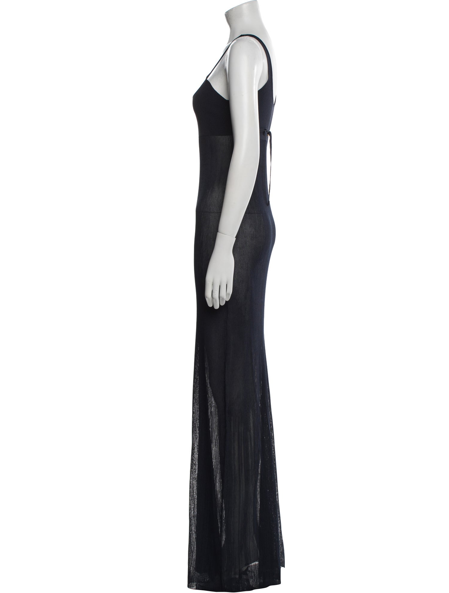 Jacquemus Scoop Neck Long Dress w/ Tags