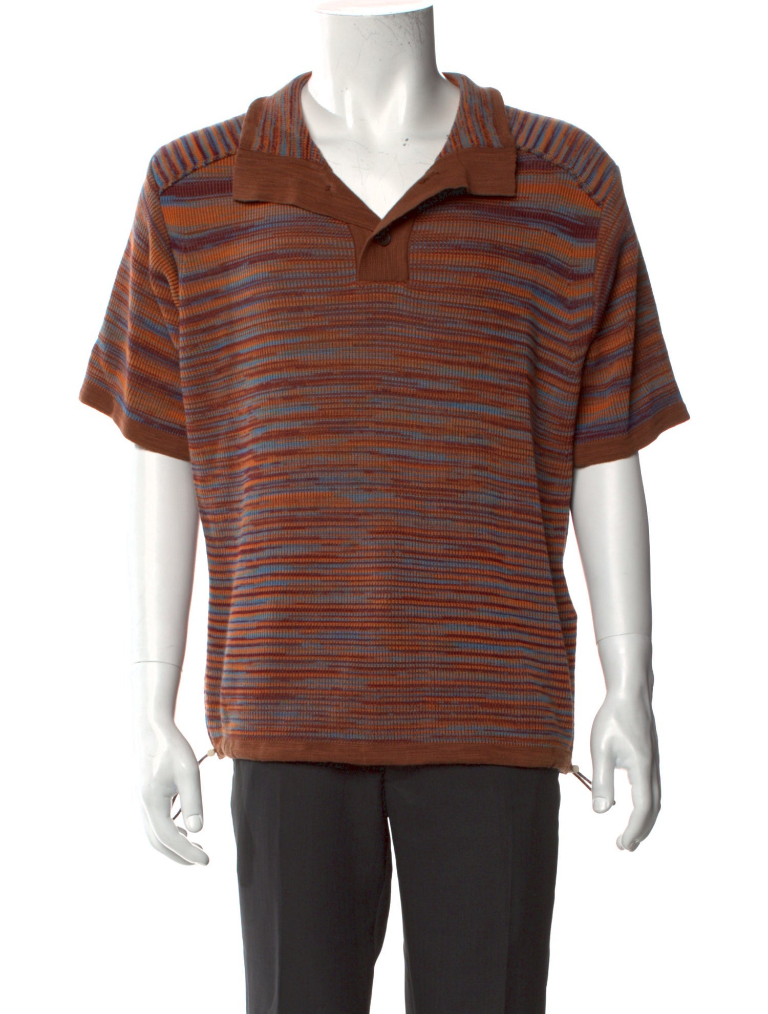 Jacquemus Plaid Print Short Sleeve Shirt