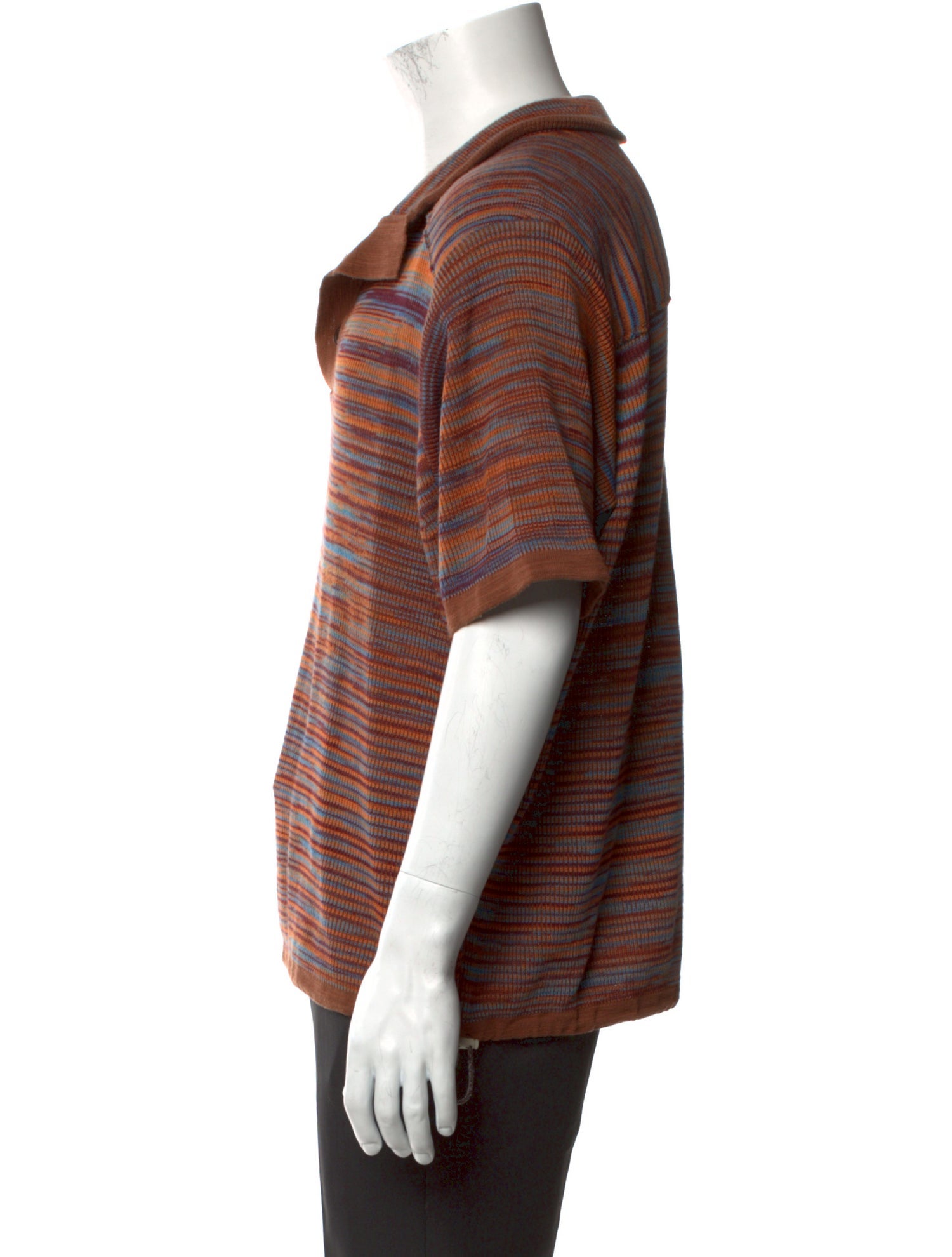 Jacquemus Plaid Print Short Sleeve Shirt