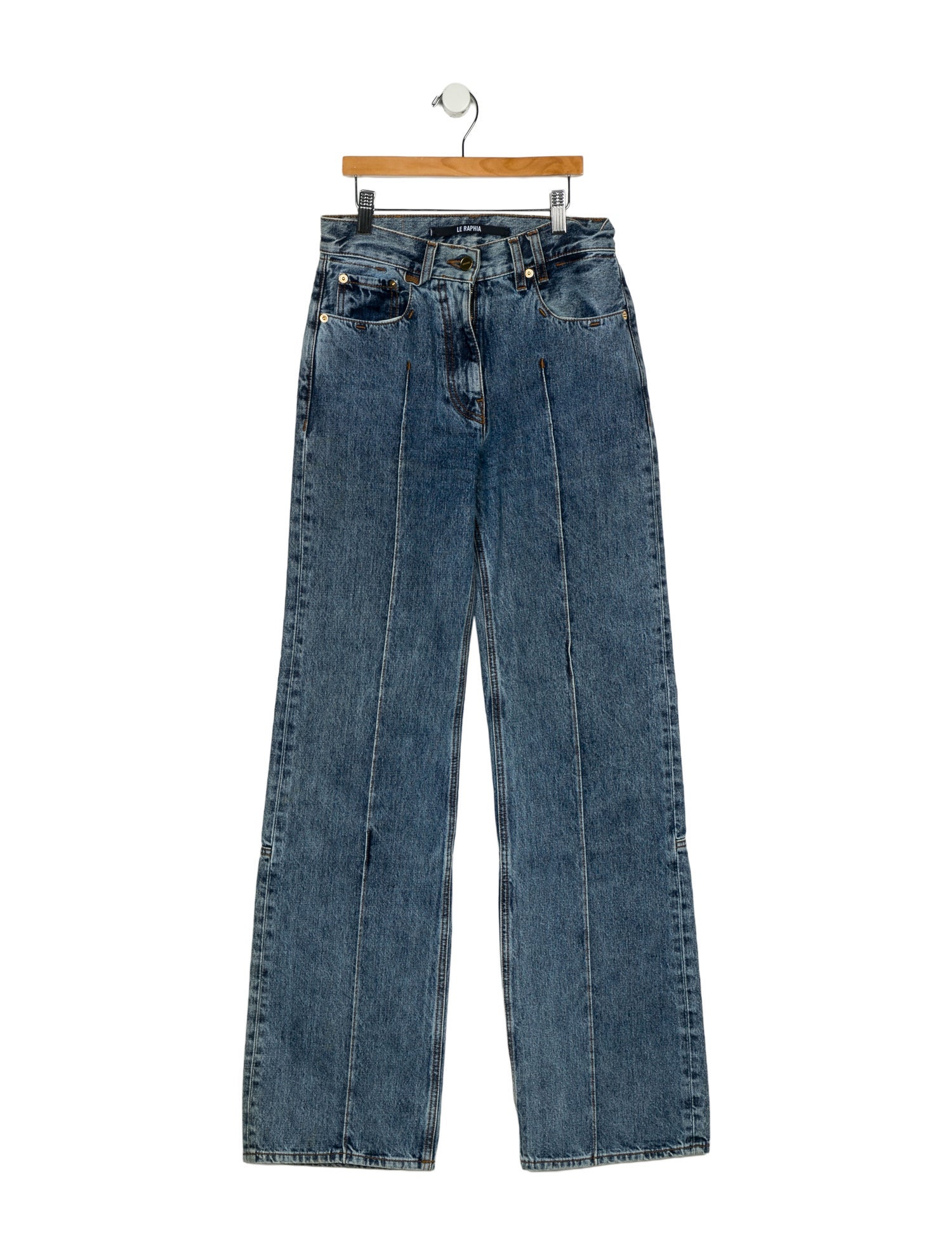 Jacquemus High-Rise Wide Leg Jeans