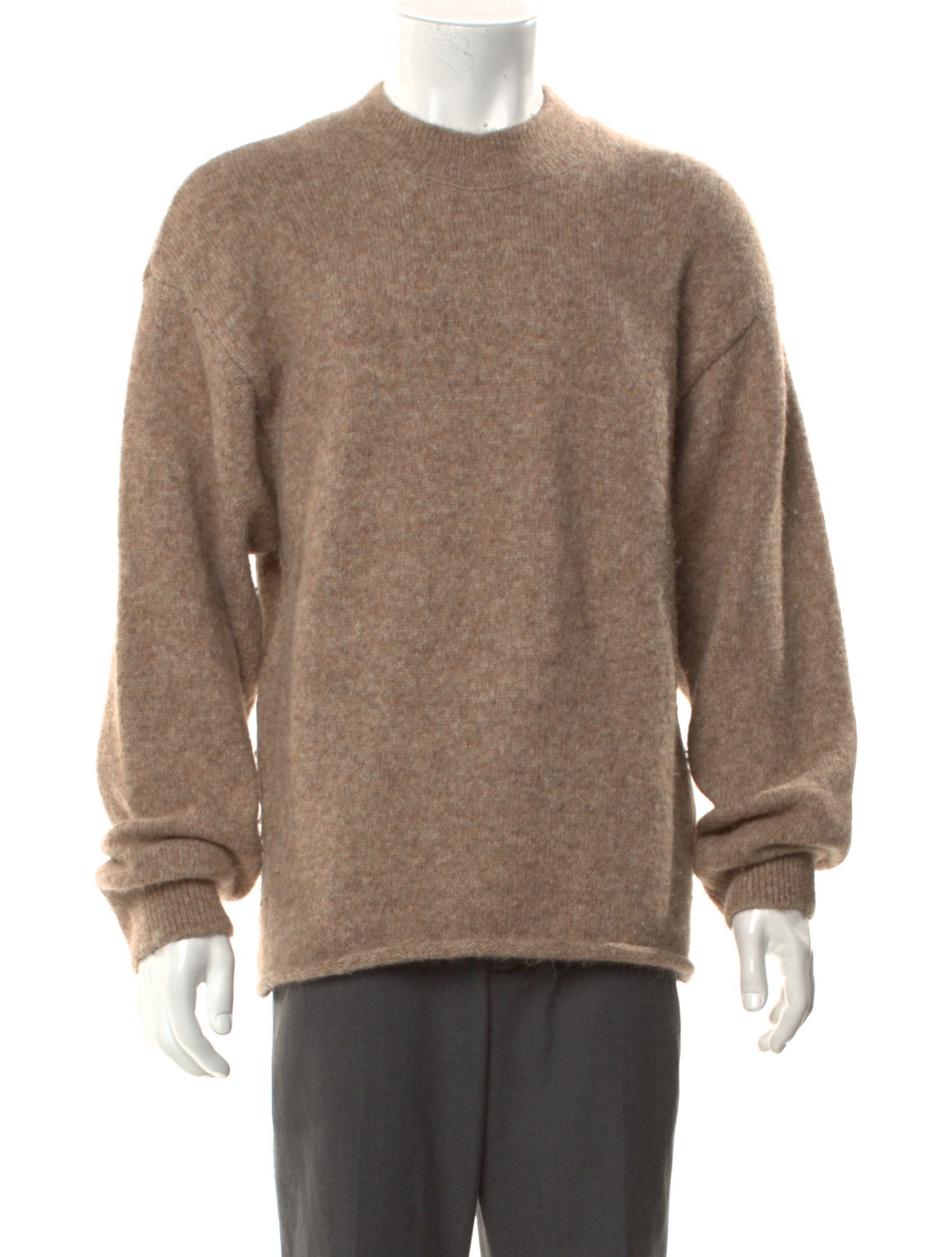Jacquemus Crew Neck Long Sleeve Pullover