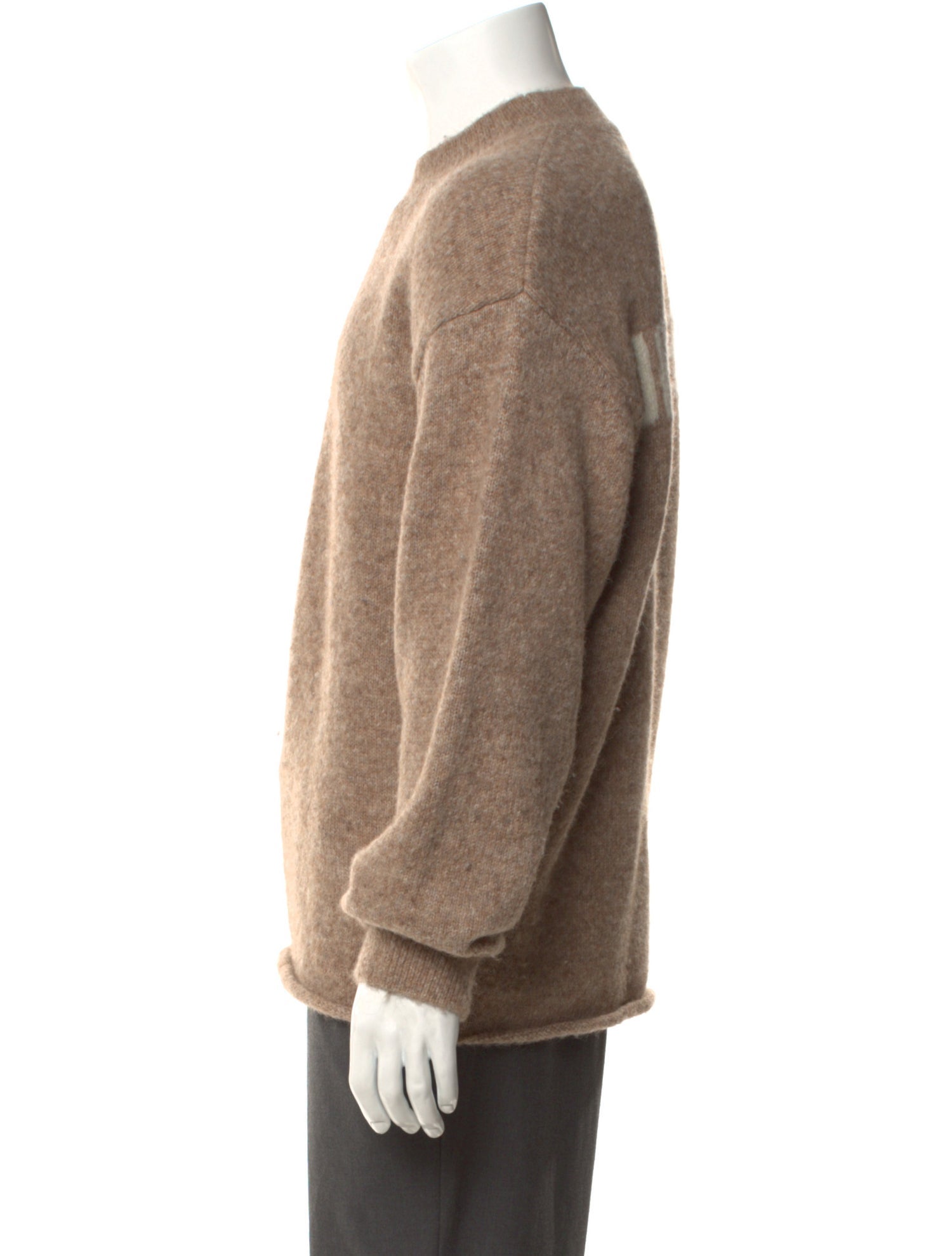 Jacquemus Crew Neck Long Sleeve Pullover