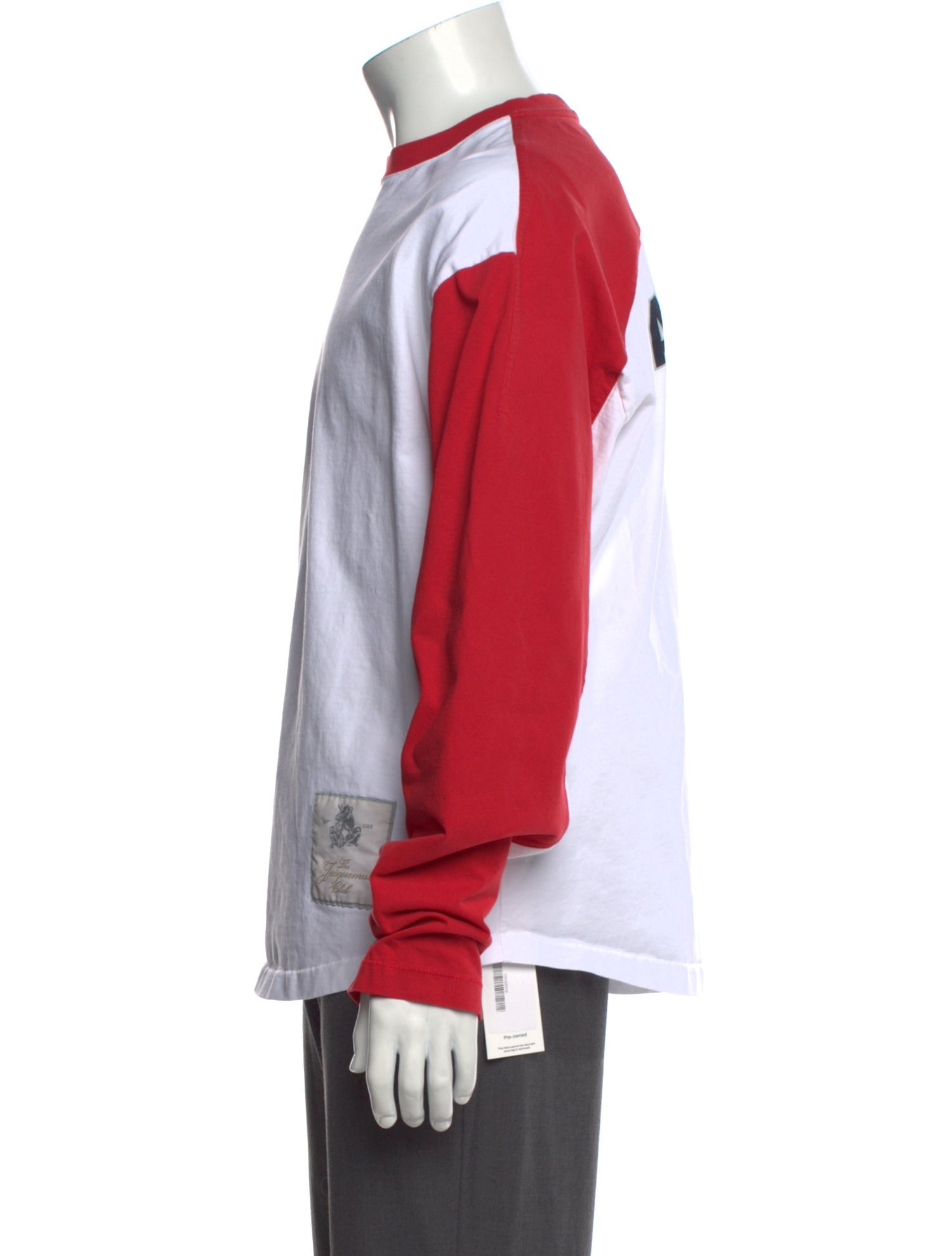 Jacquemus Colorblock Pattern Crew Neck T-Shirt