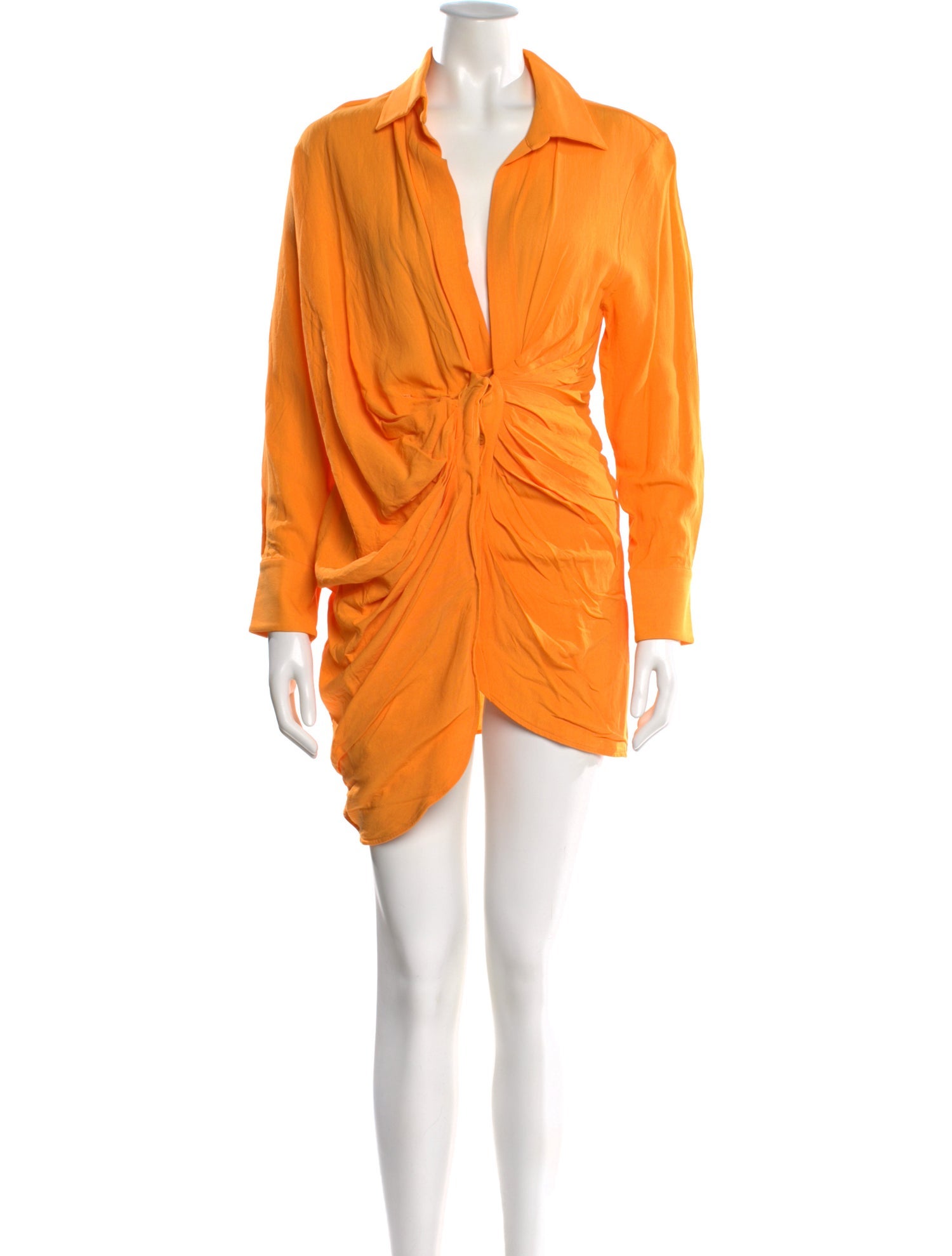 Jacquemus V-Neck Mini Dress