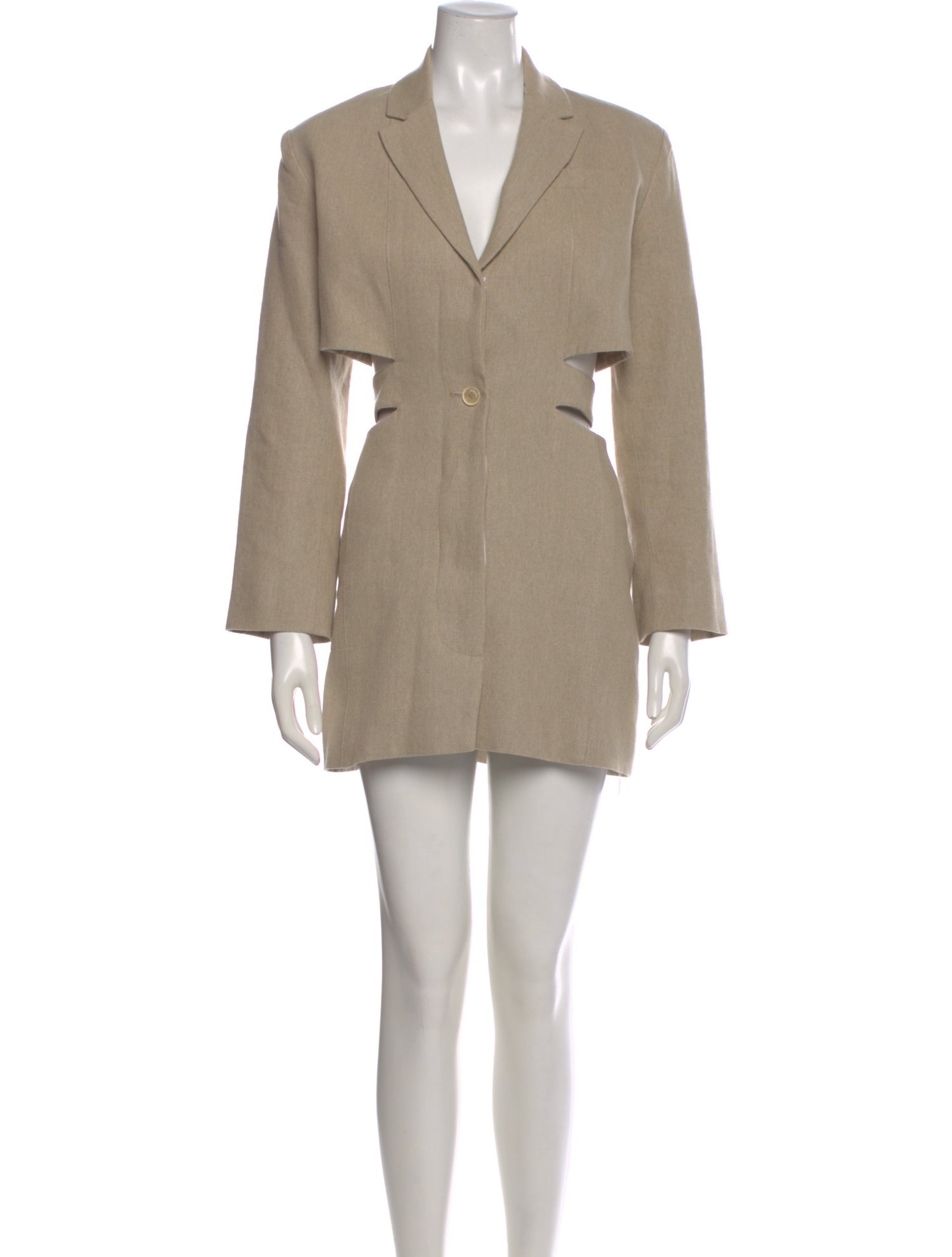 Jacquemus Linen Mini Dress