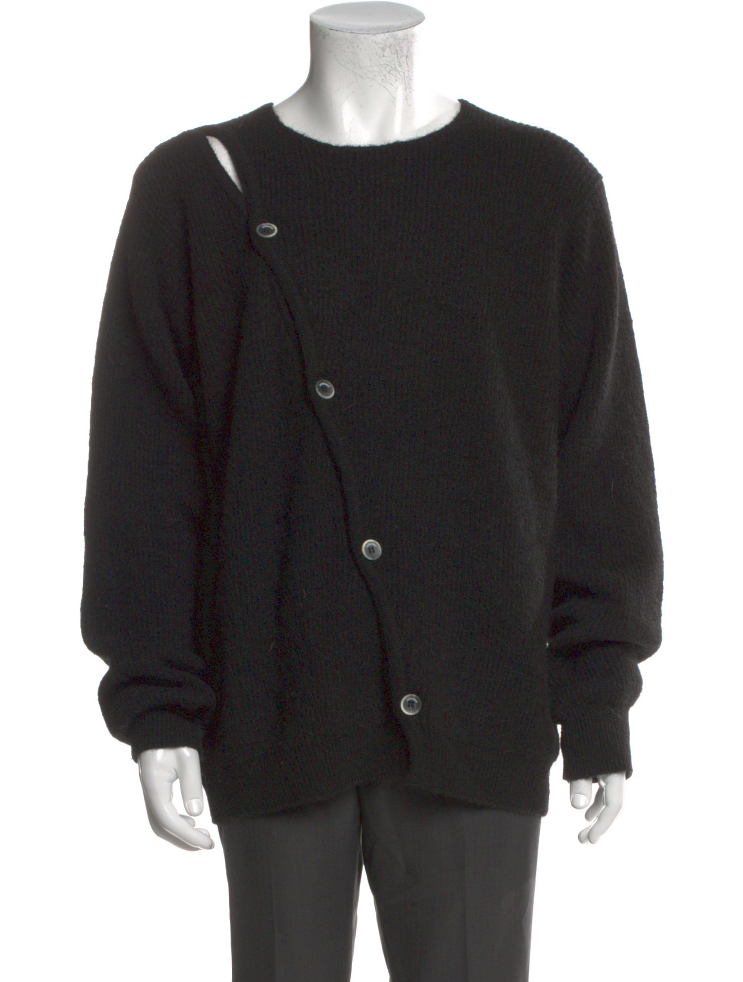 Jacquemus Crew Neck Long Sleeve Cardigan
