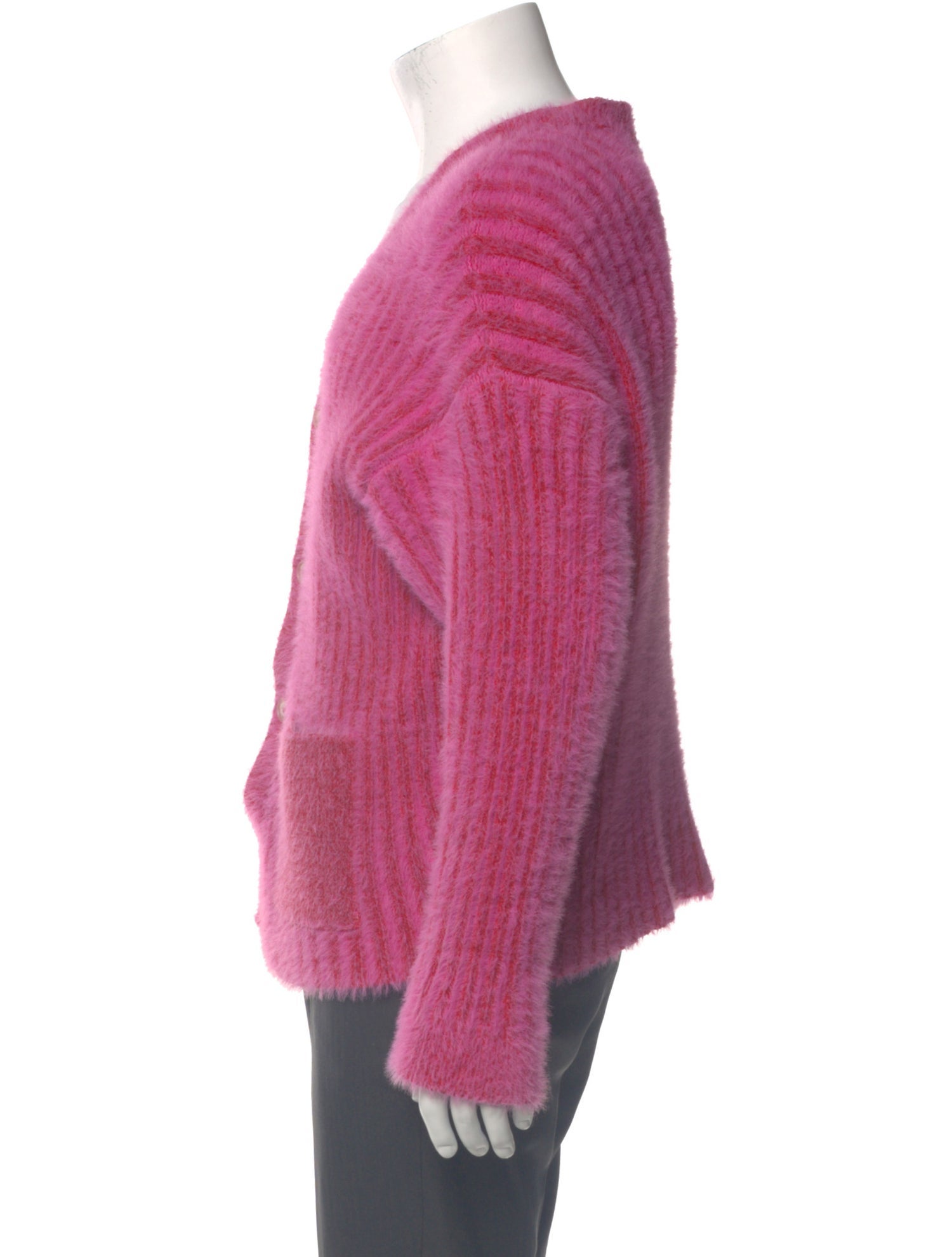 Jacquemus V-Neck Long Sleeve Cardigan