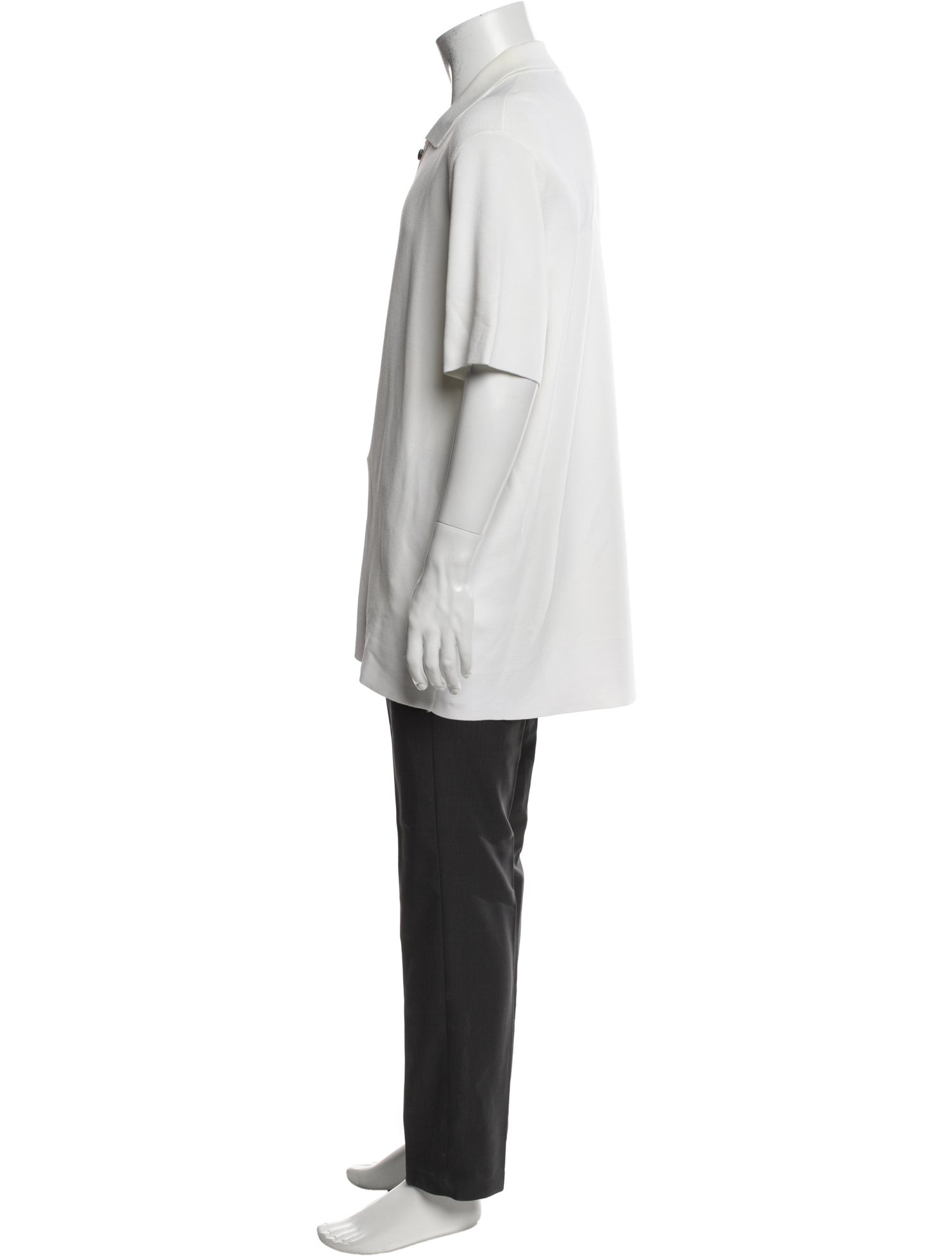 Jacquemus Collar Short Sleeve Polo Shirt