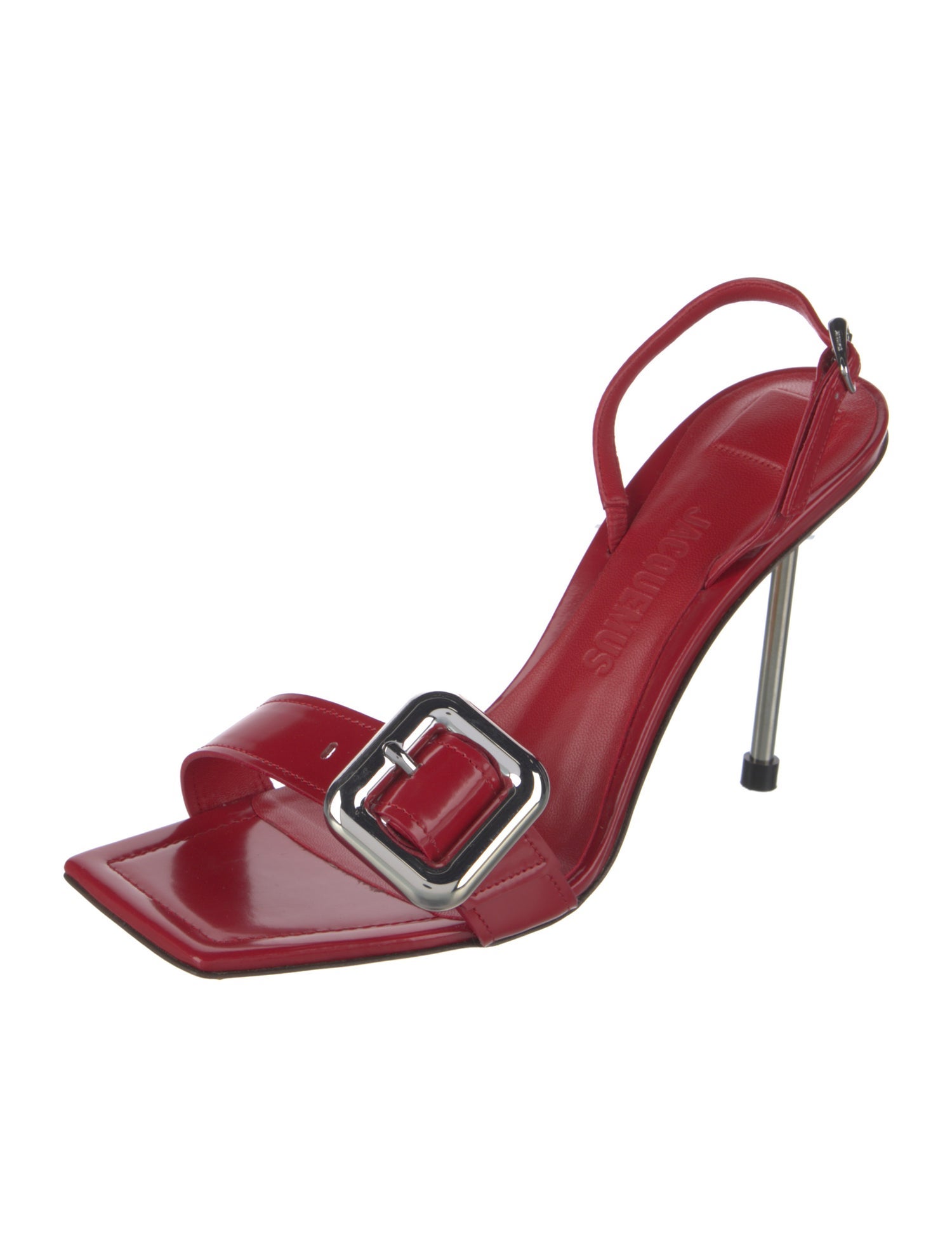 Jacquemus Leather Slingback Sandals